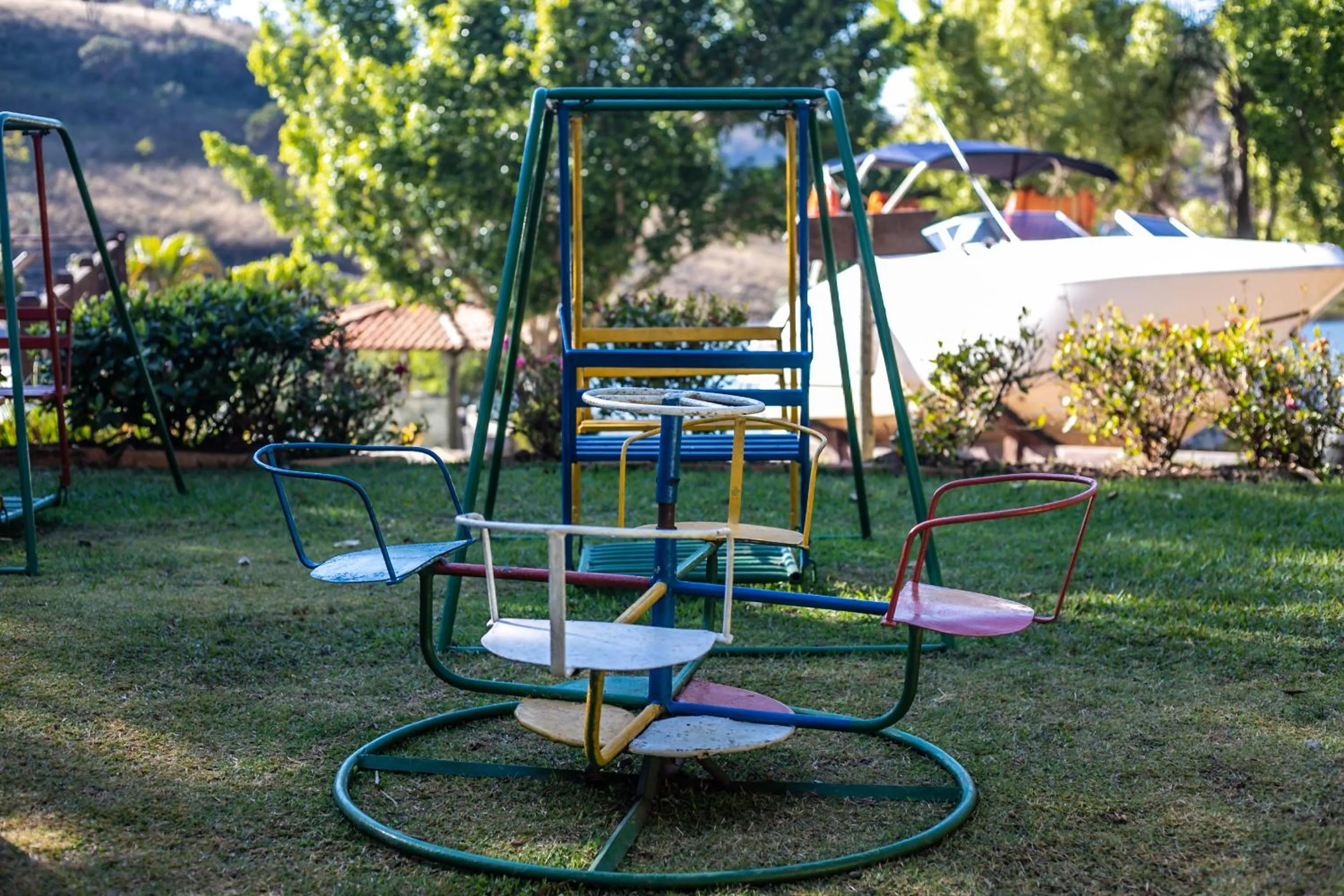 Children play ground in Pousada do Rio Turvo
