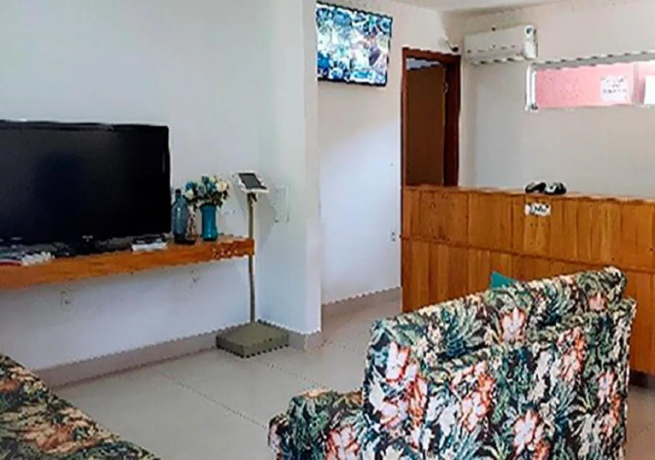 Lobby or reception in Pousada do Rio Turvo
