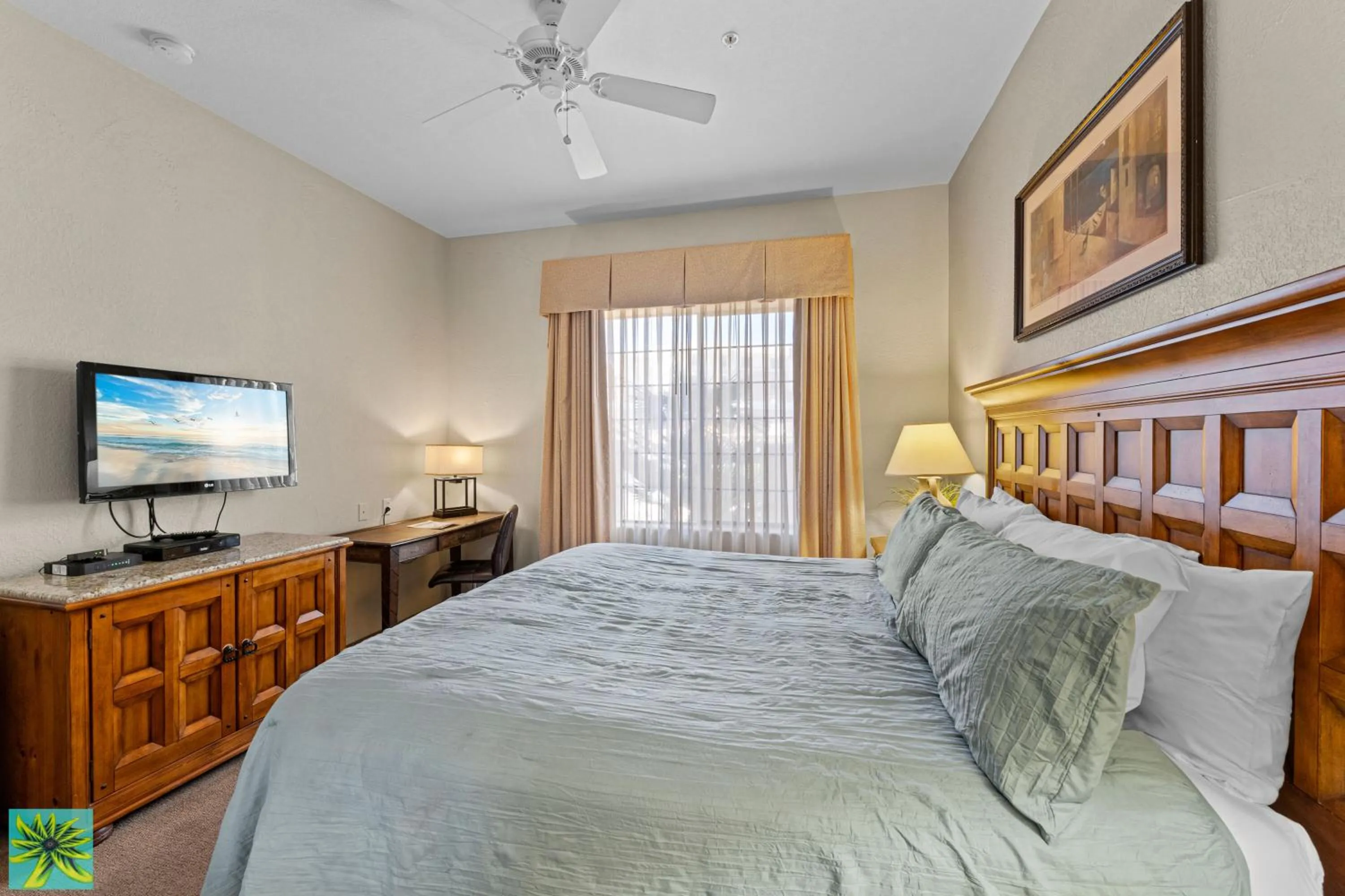 Bed in La Quinta Vacations Rental