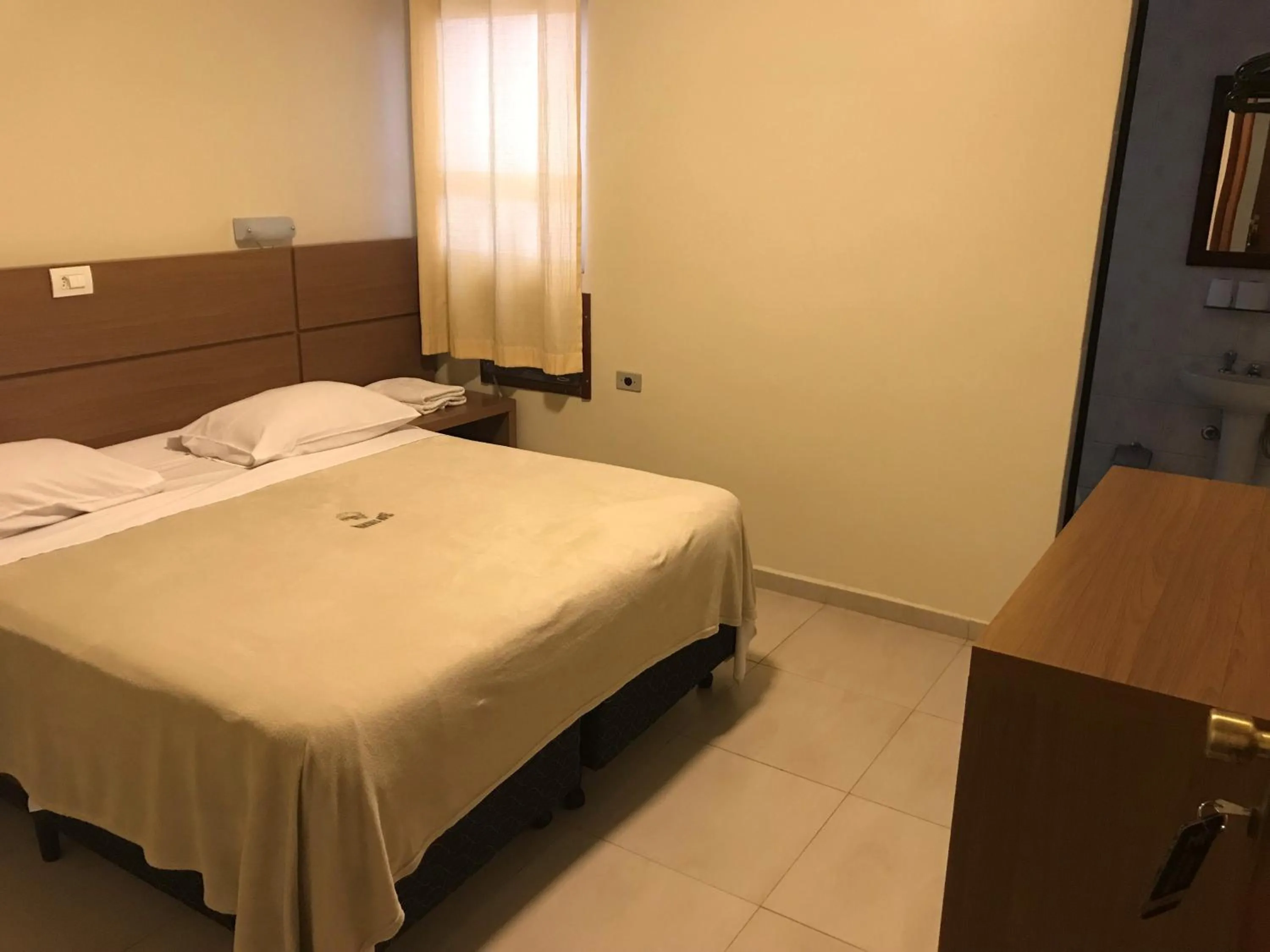 Bed in Hotel Makuxis - Brigadeiro