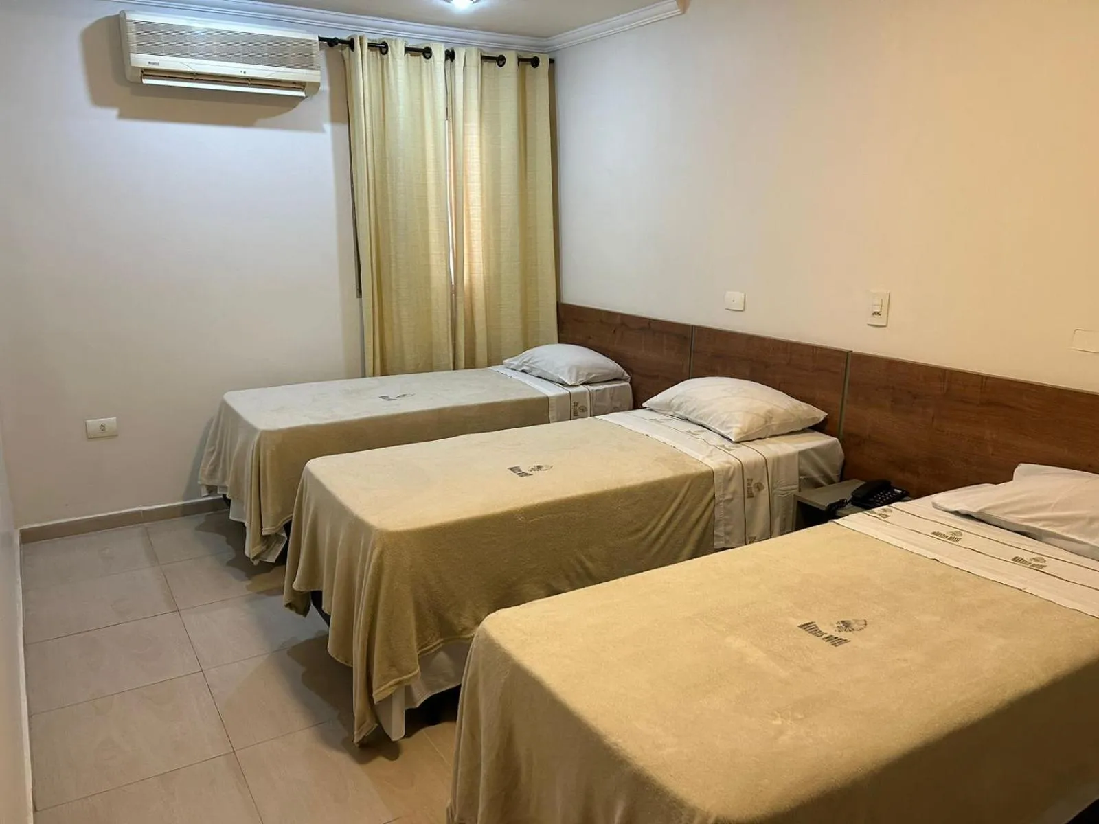 Bed in Hotel Makuxis - Brigadeiro