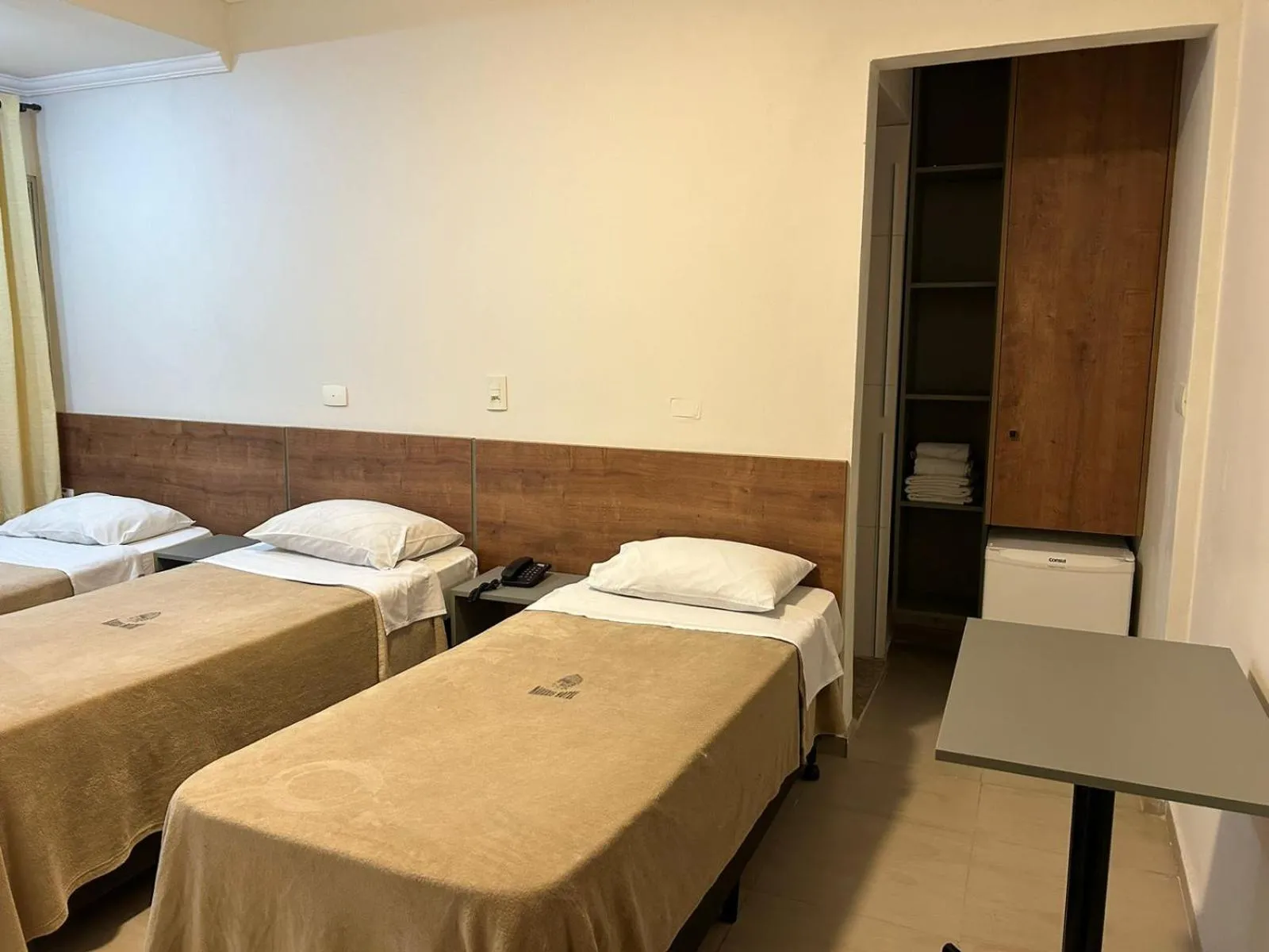 Bedroom, Bed in Hotel Makuxis - Brigadeiro