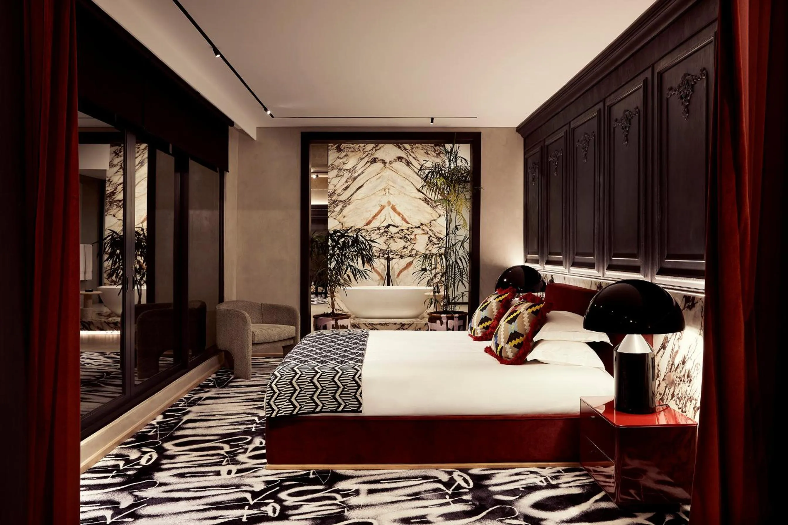 Bed in Hallmark House