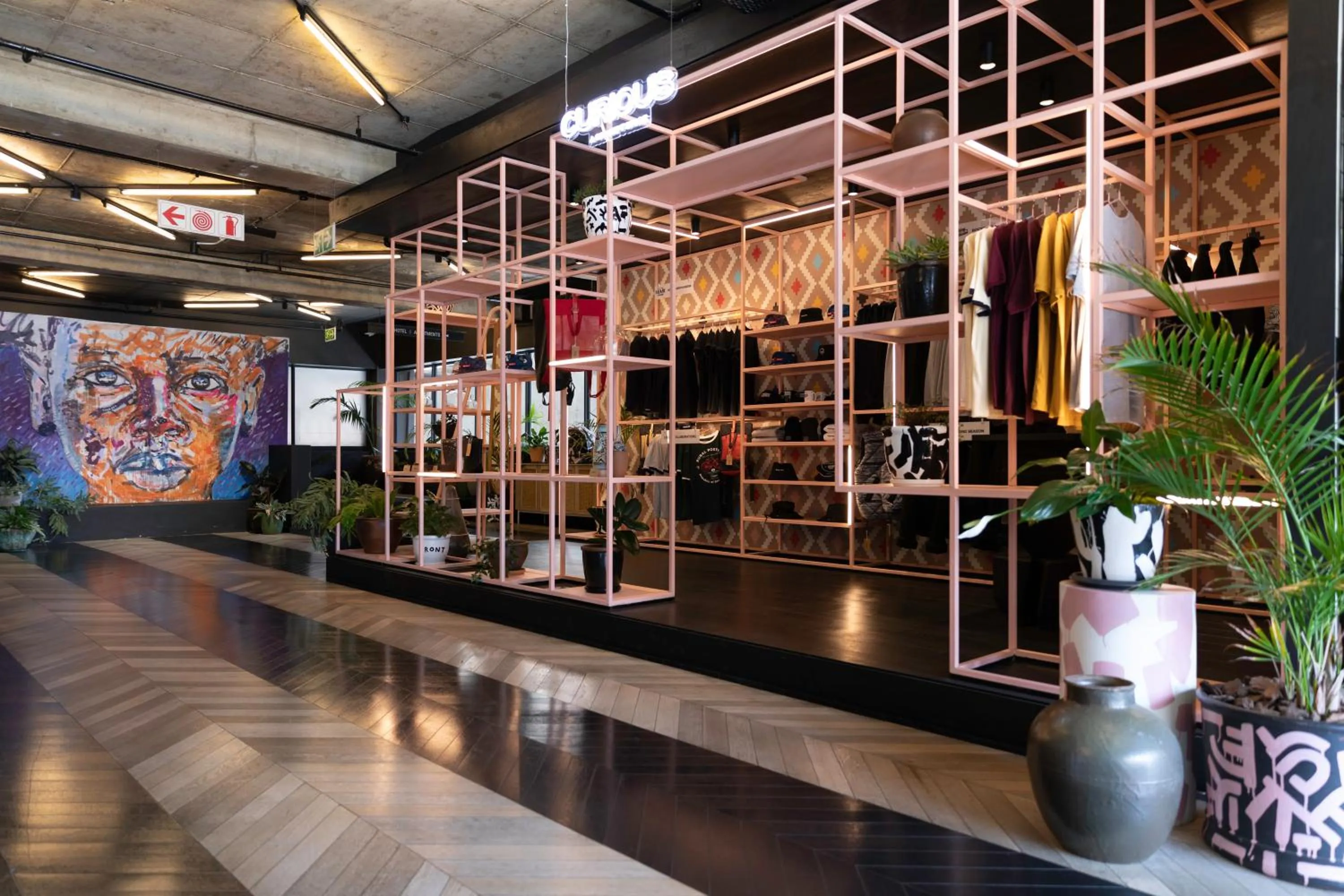 On-site shops in Hallmark House