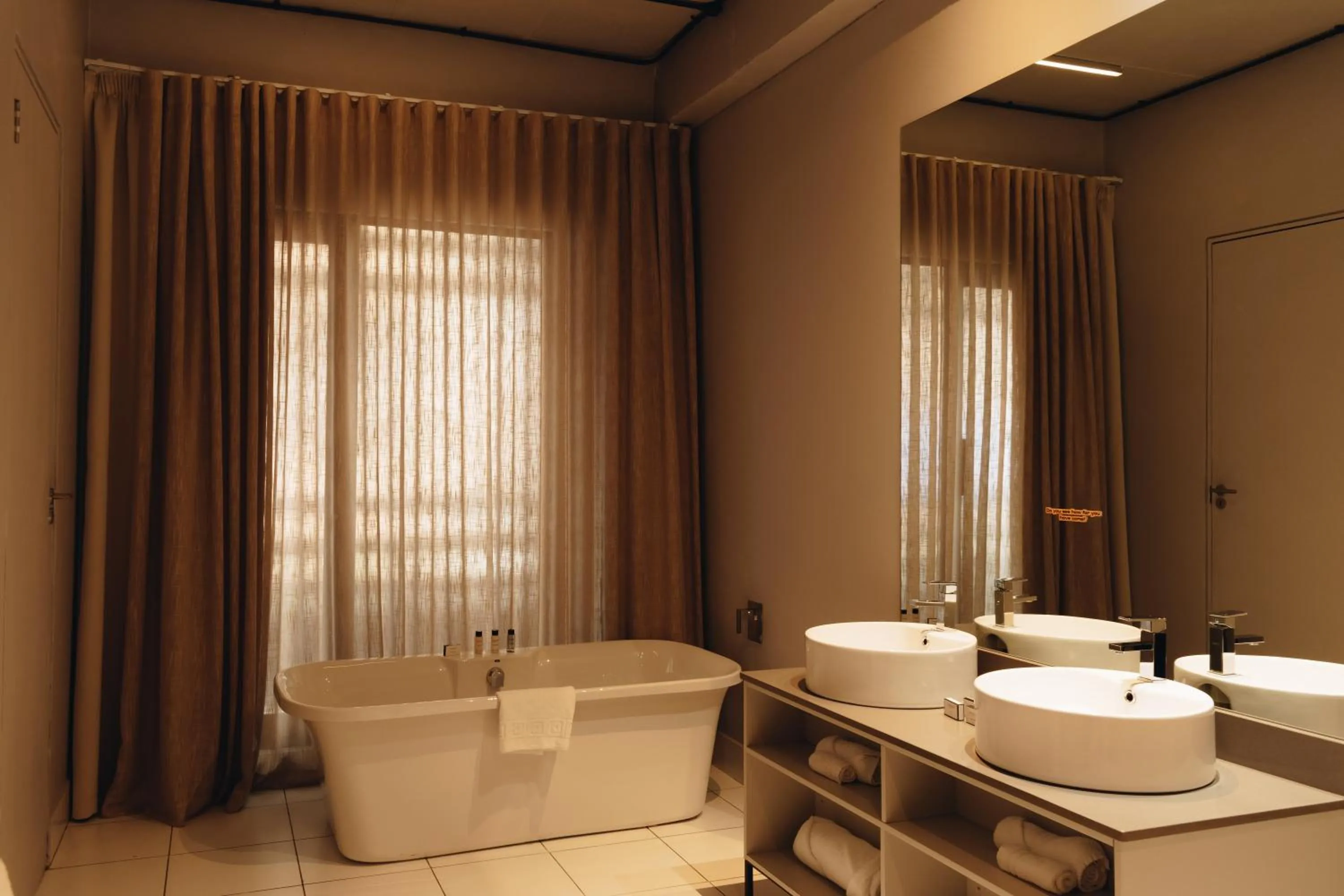 Bathroom in Hallmark House