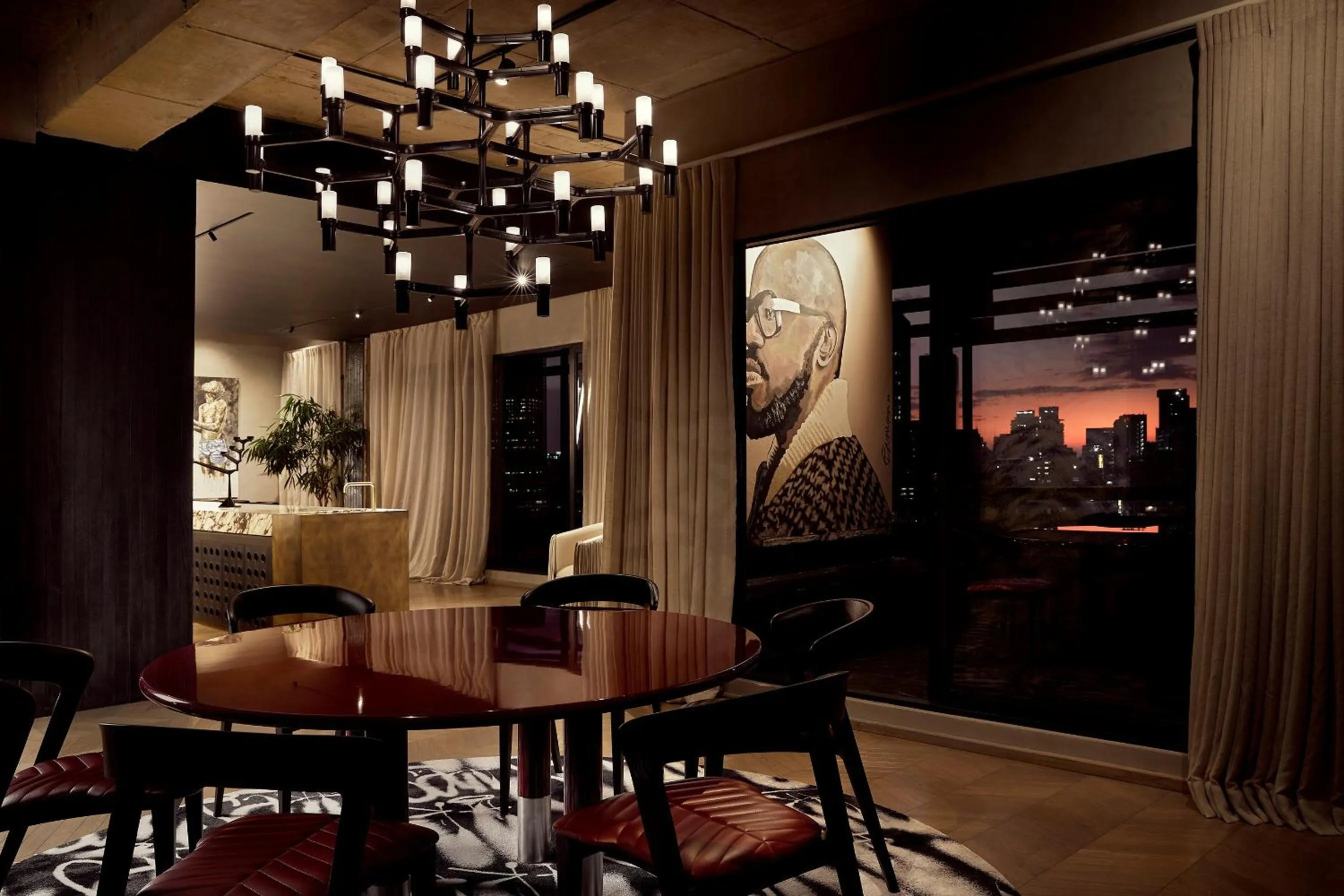 Dining area in Hallmark House