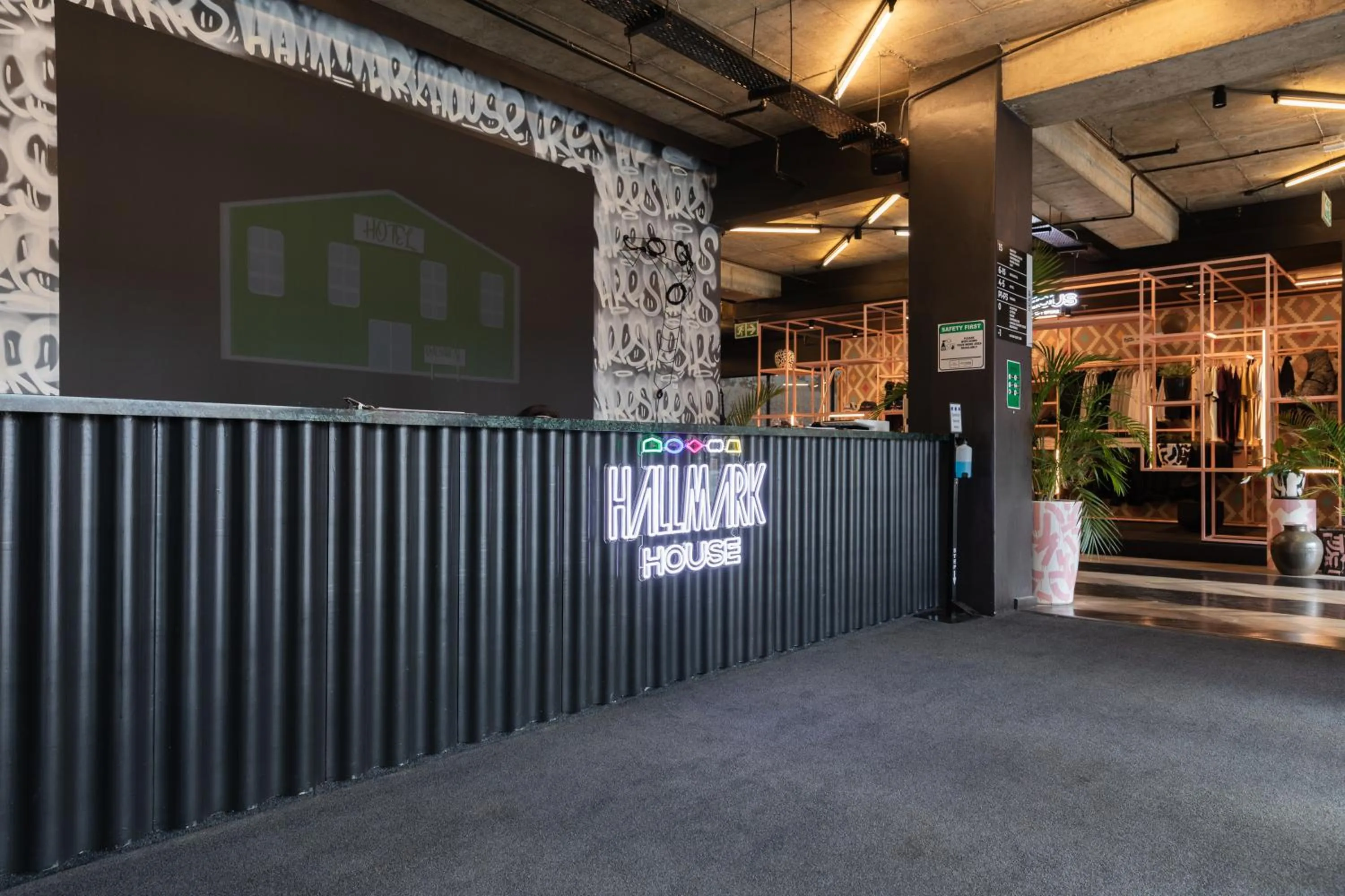 Lobby or reception in Hallmark House