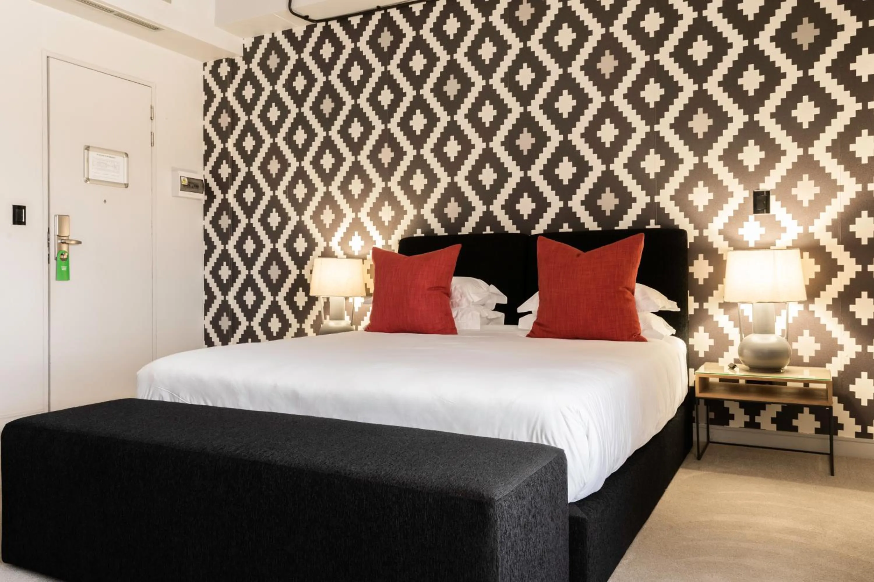 Bed in Hallmark House