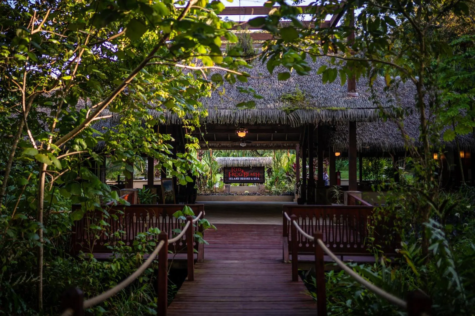 Facade/entrance in Red Frog Beach Island Resort