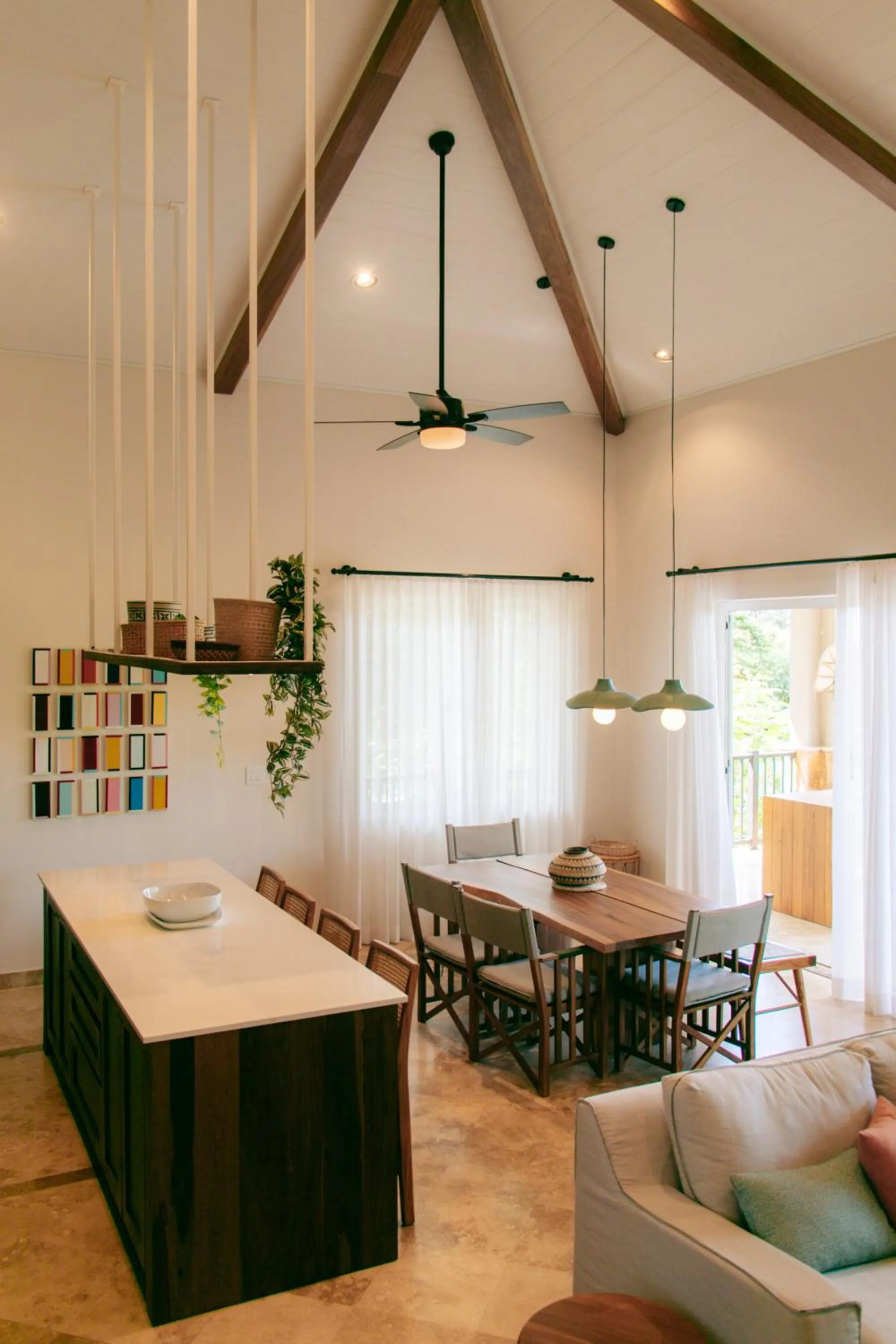 Dinner in Red Frog Beach Island Resort