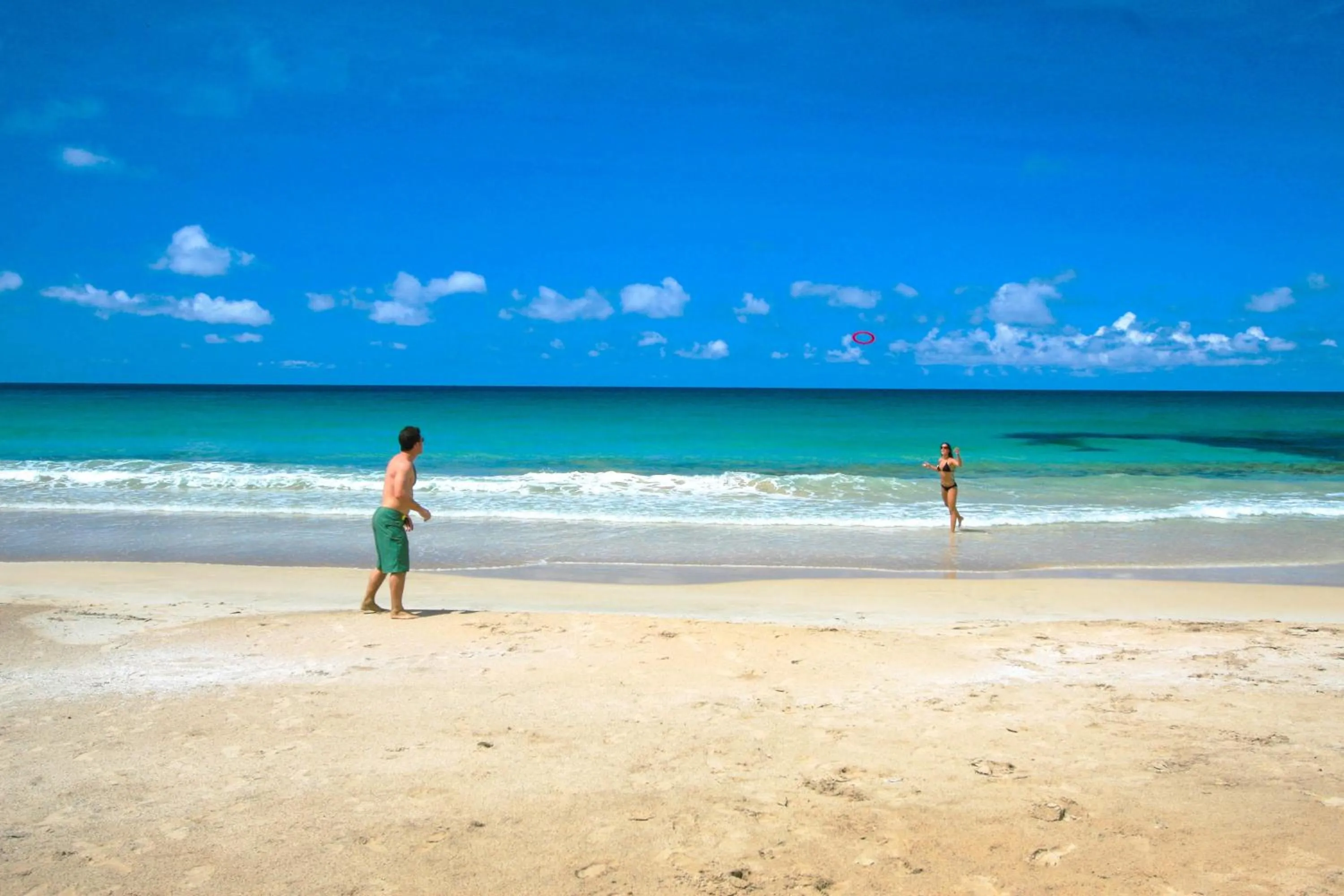 Beach in Red Frog Beach Island Resort