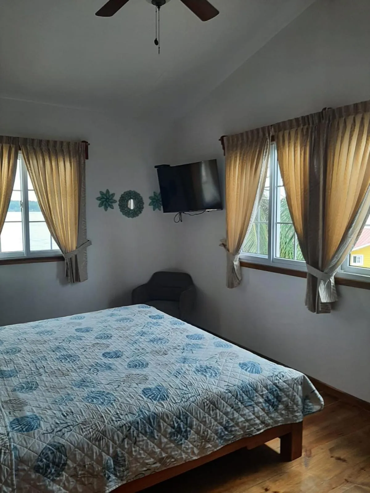 Bedroom, Bed in Faro del Colibri