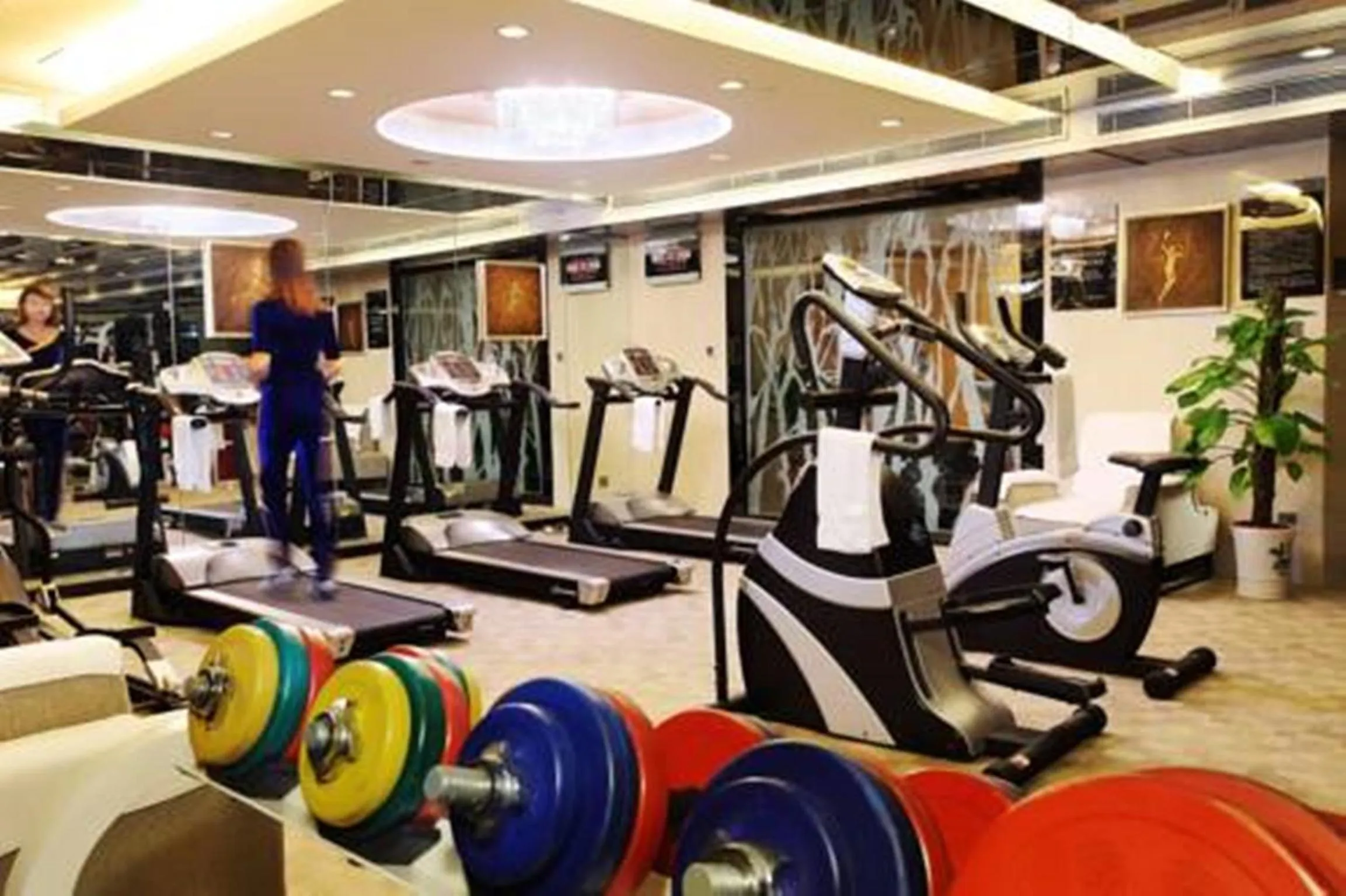 Fitness centre/facilities in Grand View Hotel Tianjin