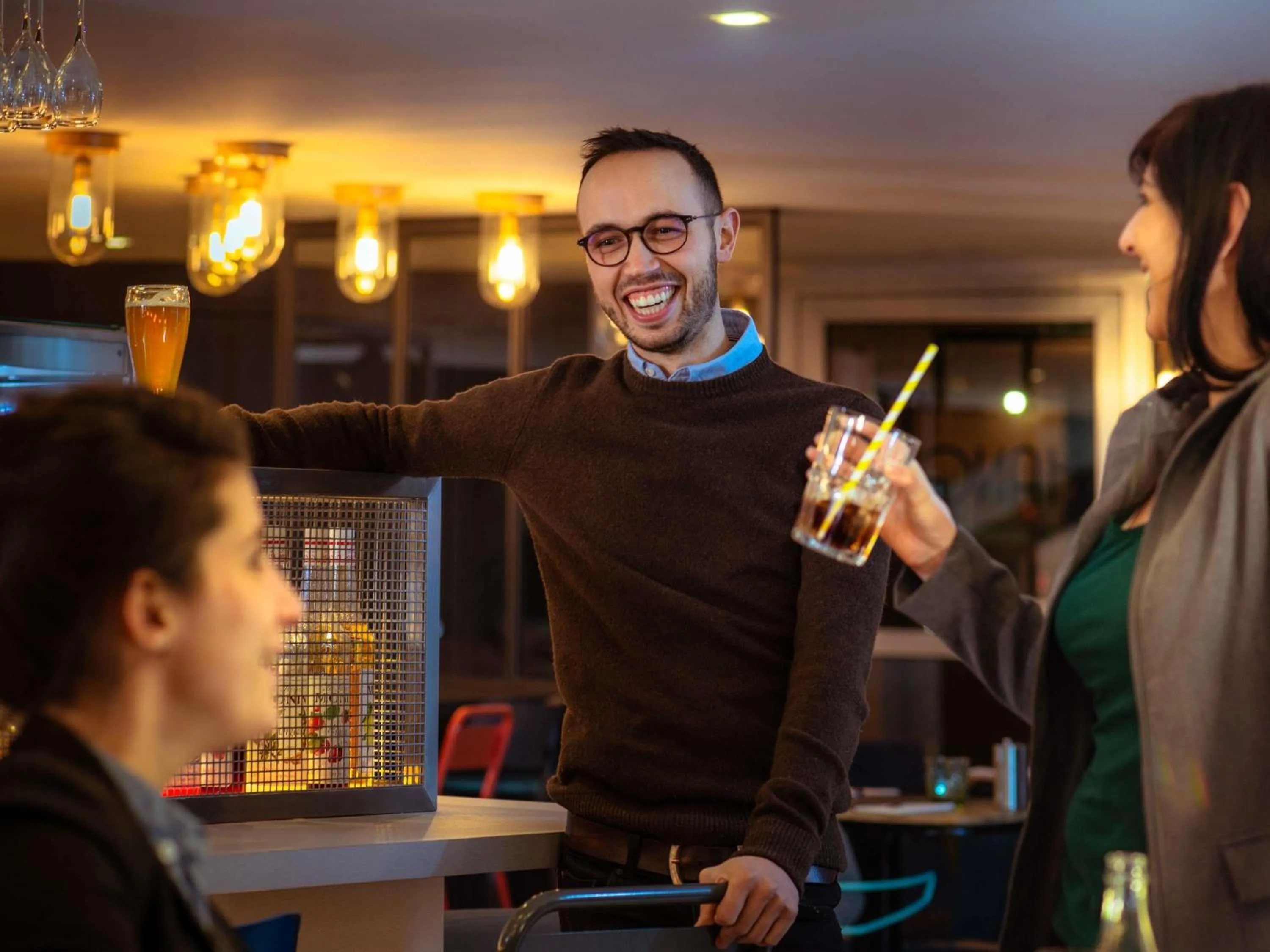 Lounge or bar in Hôtel Mercure Lyon Centre Lumière
