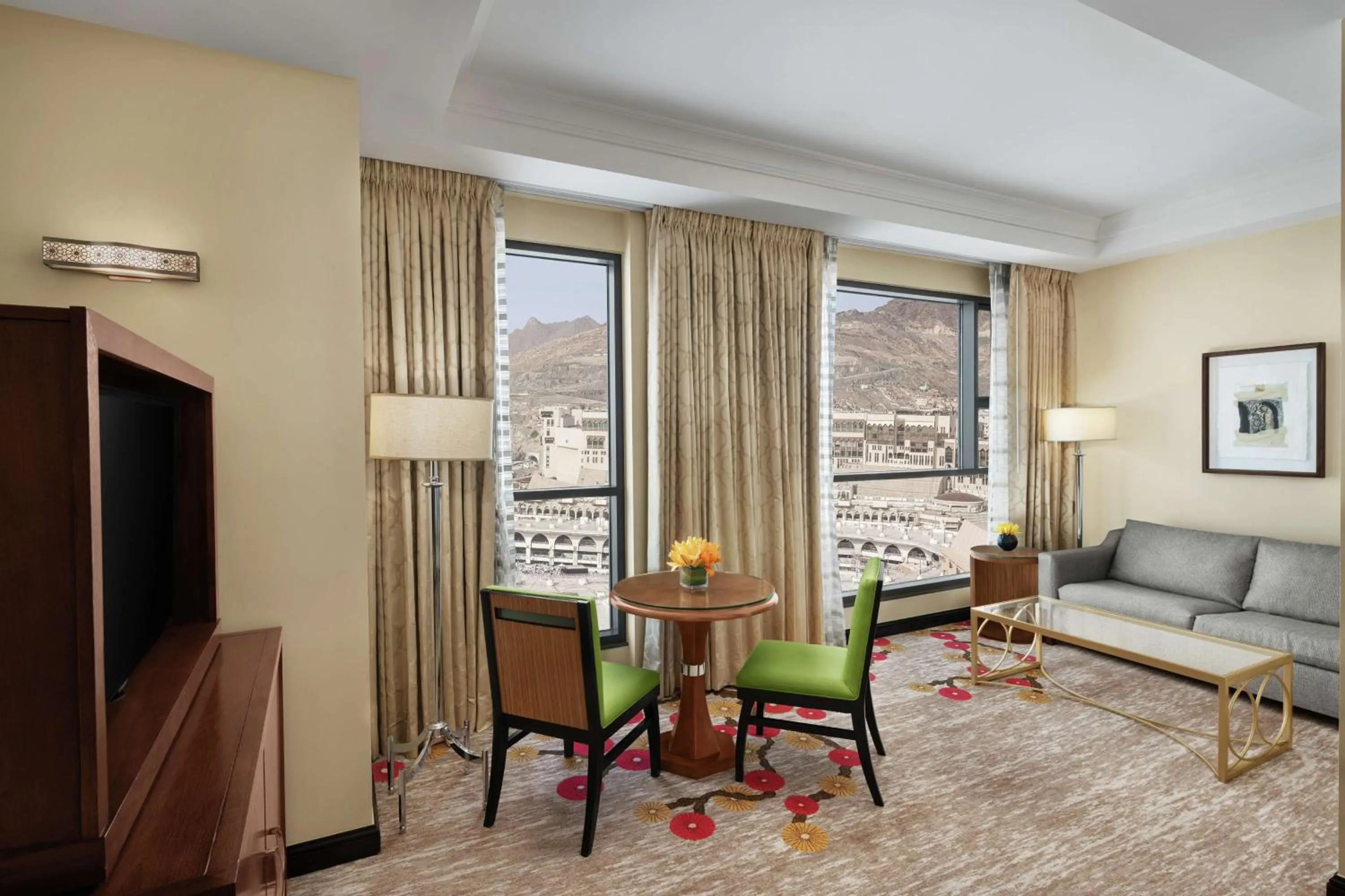 Living room in Hilton Suites Jabal Omar Makkah