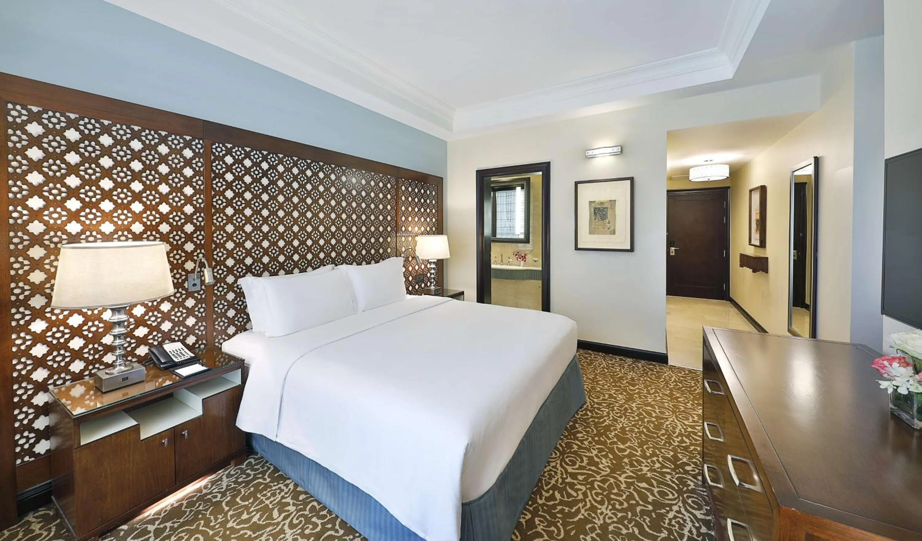 Bedroom, Bed in Hilton Suites Jabal Omar Makkah