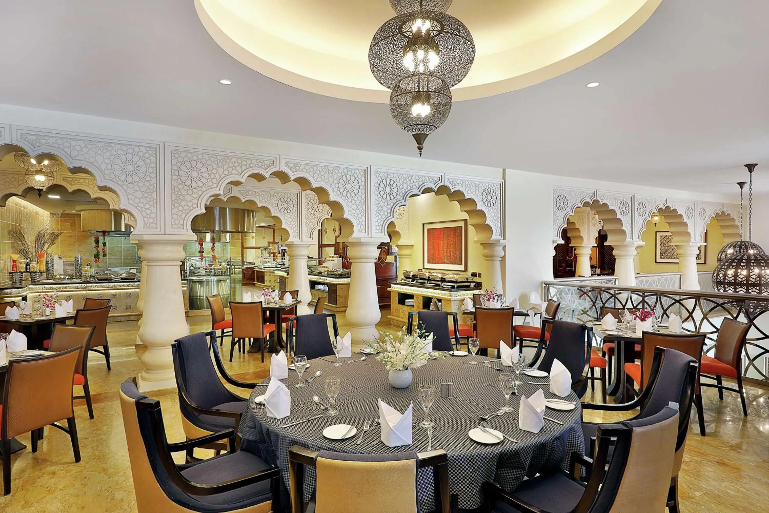 Restaurant/places to eat in Hilton Suites Jabal Omar Makkah