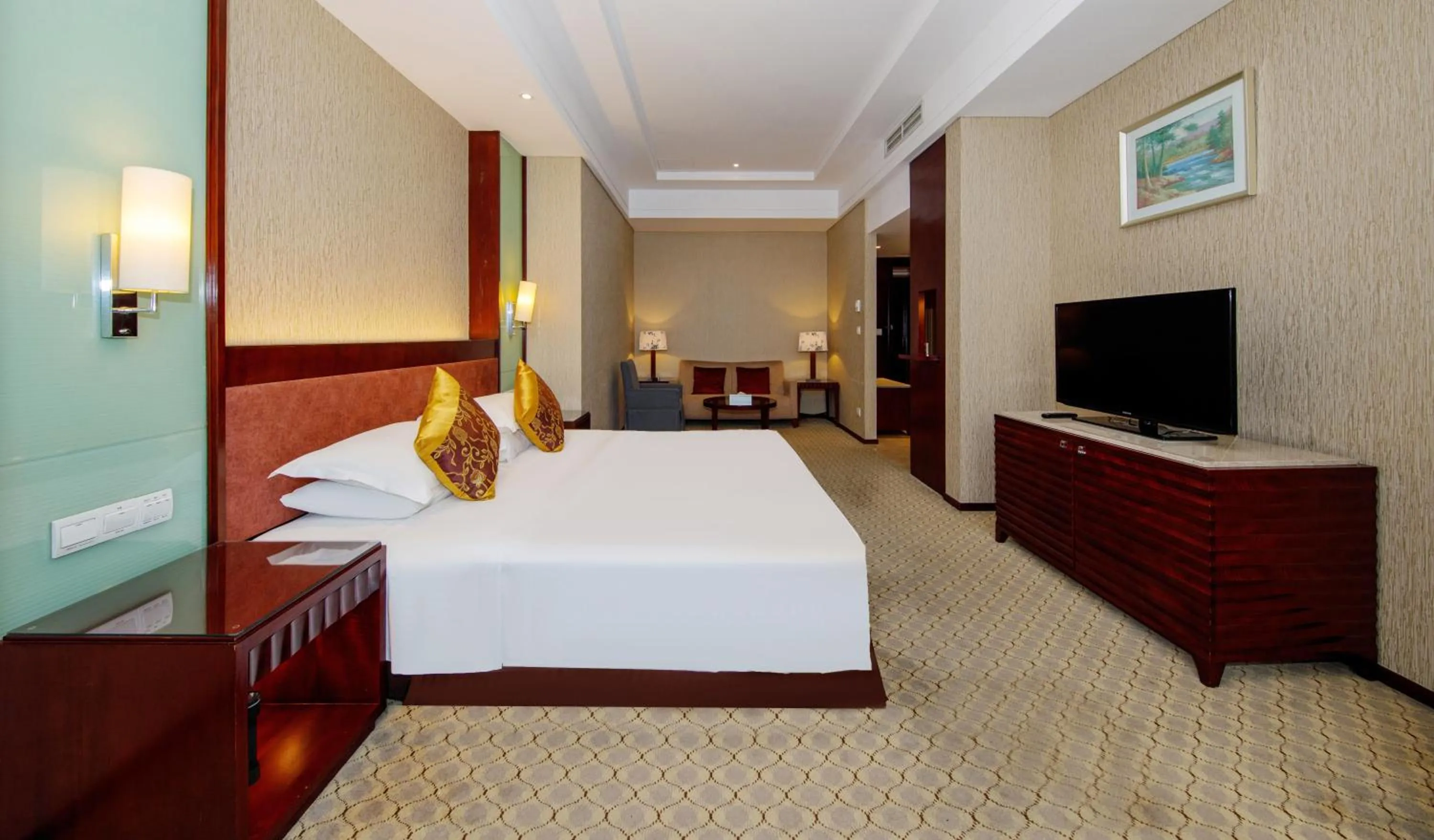 Bed in Park Plaza Changzhou, A member of Radisson Hotel&Resorts