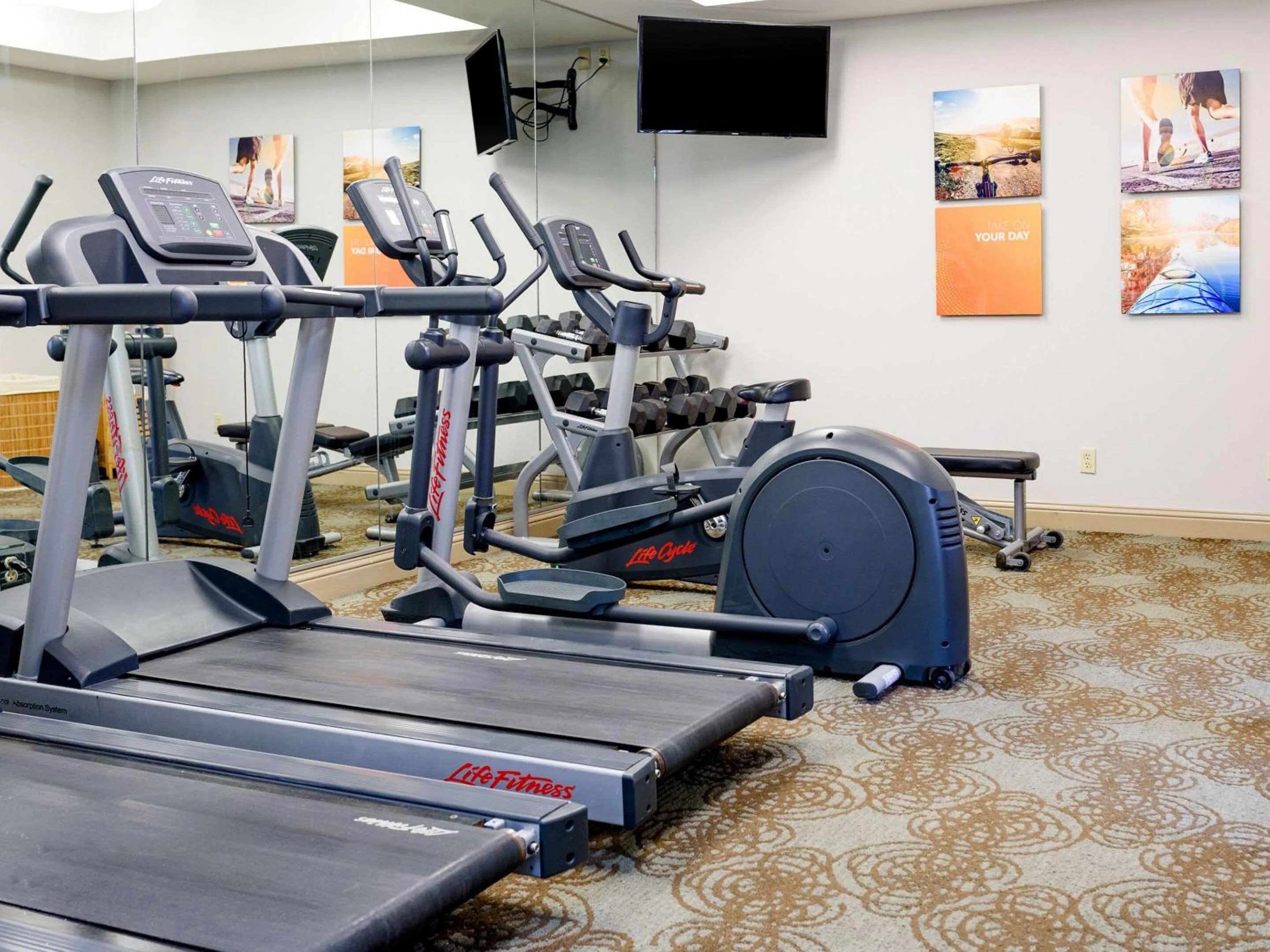 Fitness centre/facilities in Comfort Suites Baton Rouge South I-10