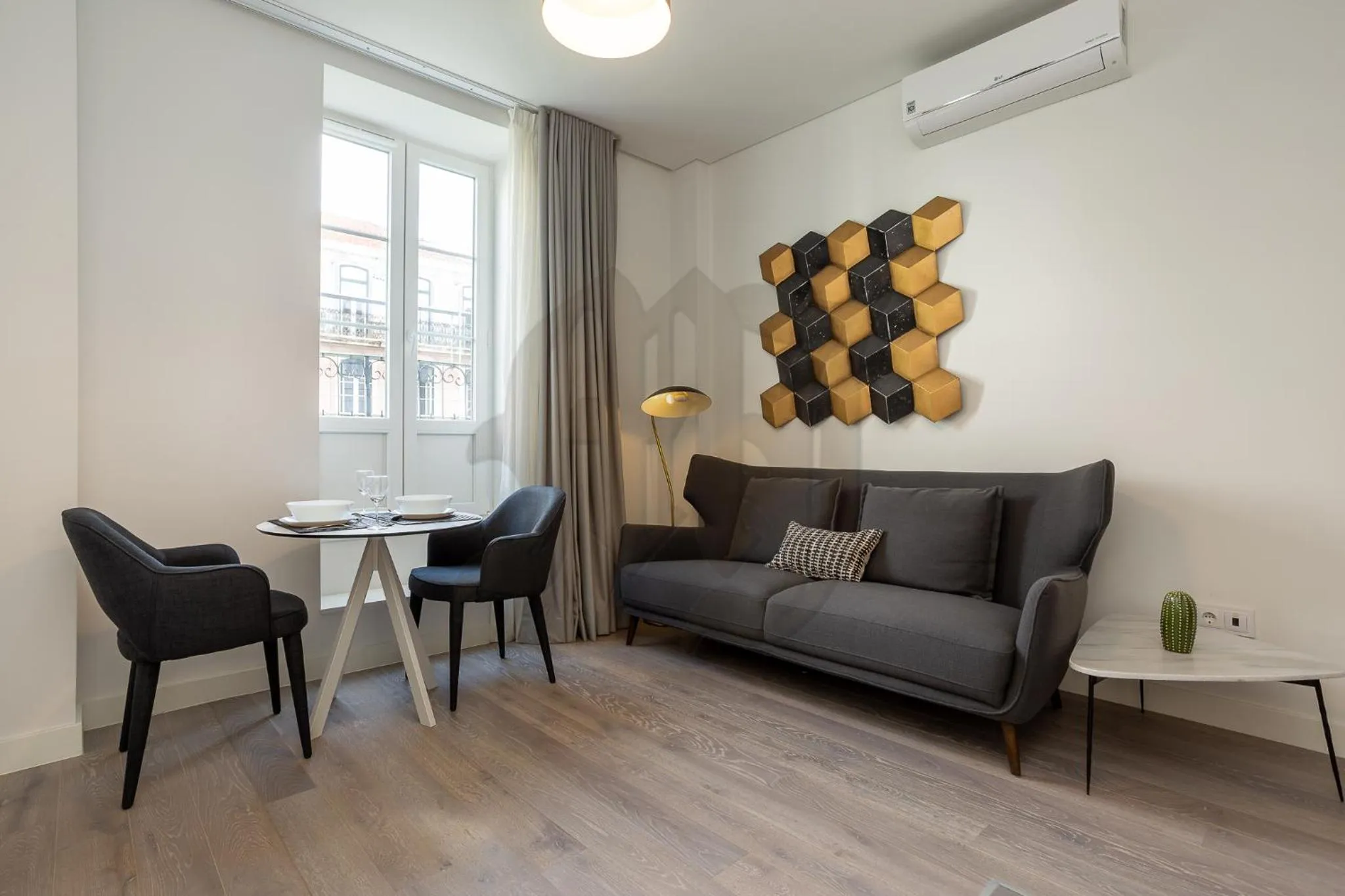 Living room in Morgan-Jupiter Apartments