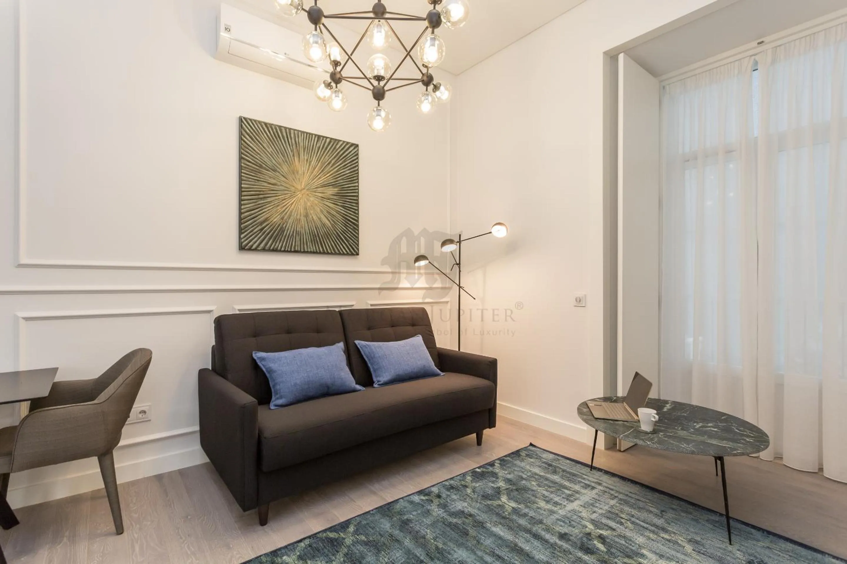 Living room in Morgan-Jupiter Apartments