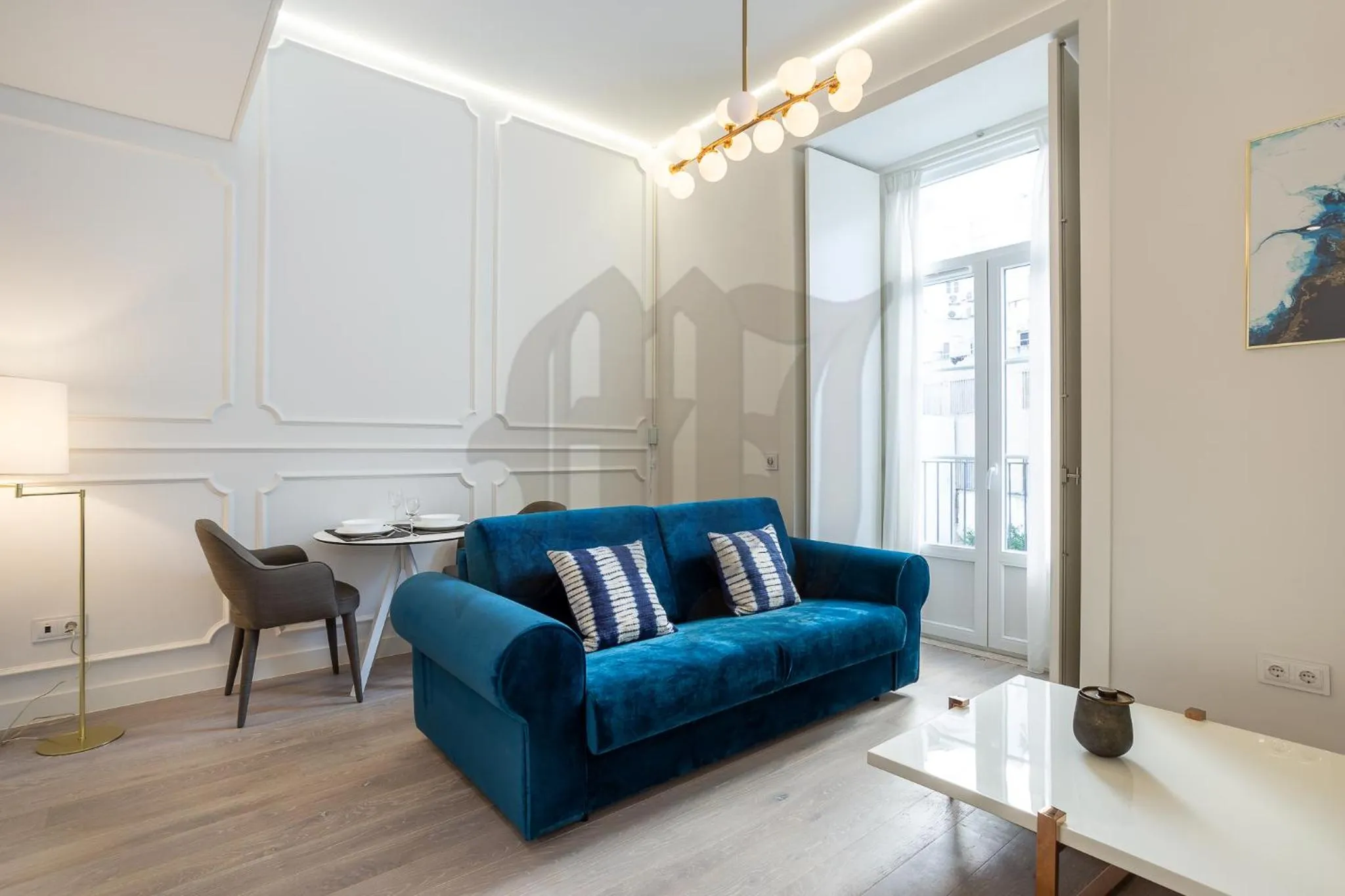 Living room in Morgan-Jupiter Apartments