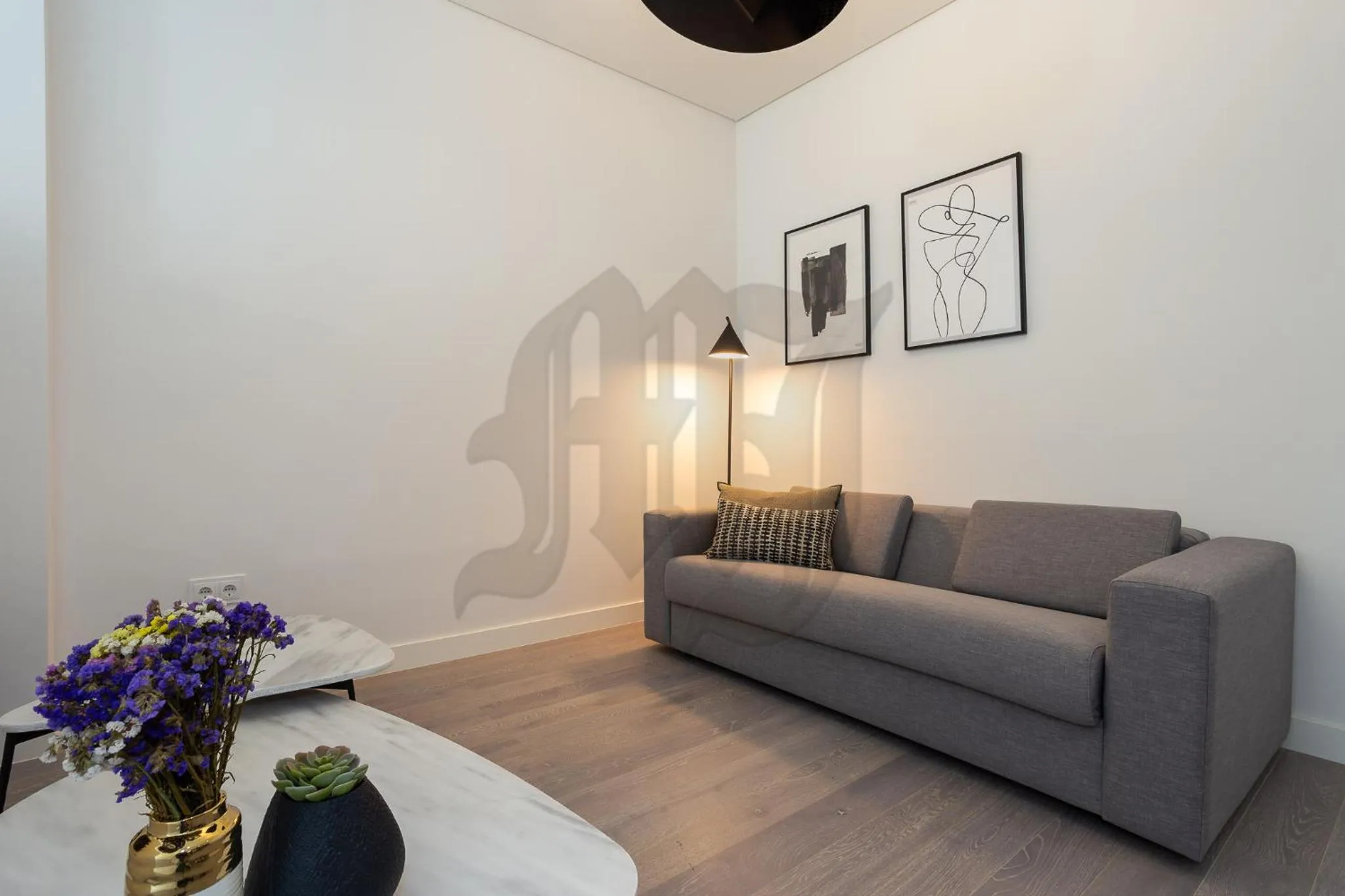 Living room in Morgan-Jupiter Apartments