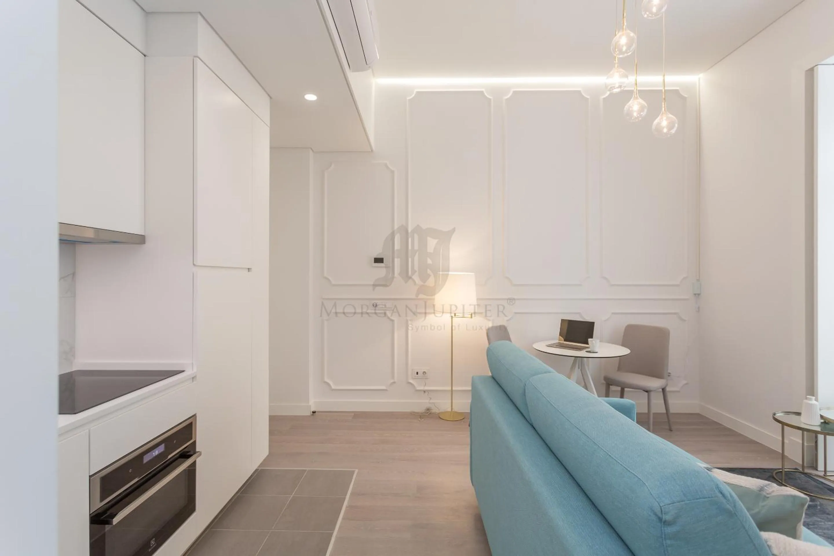 Kitchen or kitchenette in Morgan-Jupiter Apartments