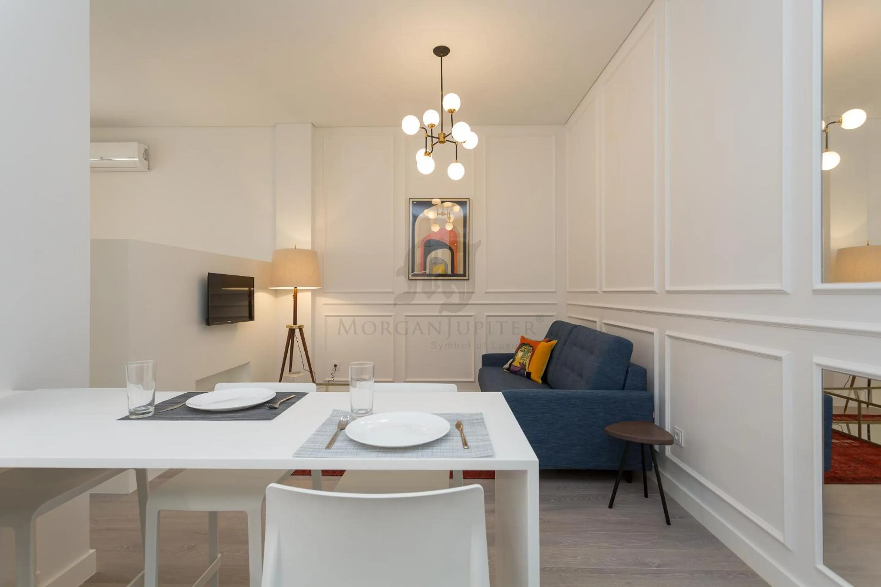 Living room in Morgan-Jupiter Apartments