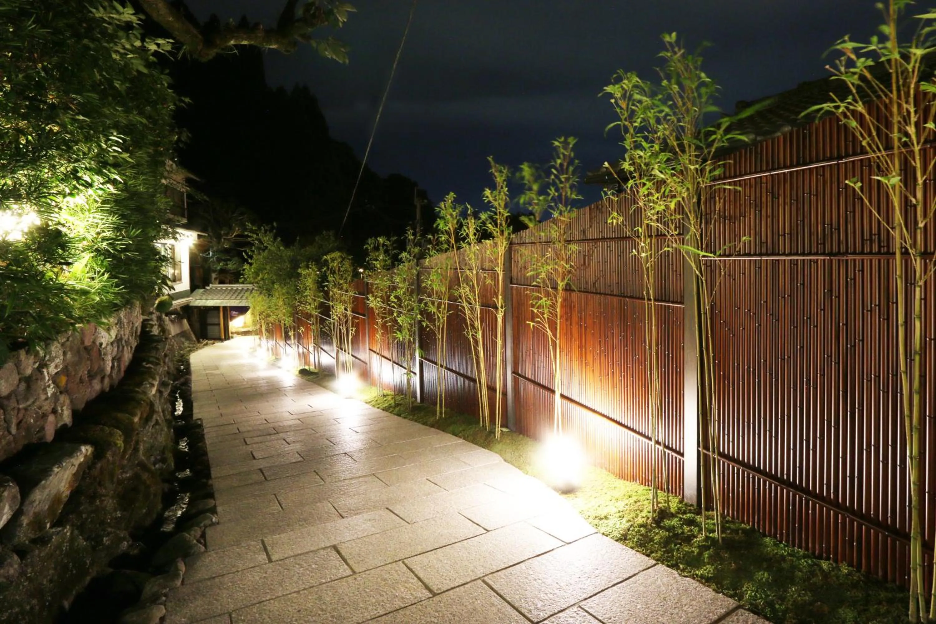 Sunset in Beppu Showaen