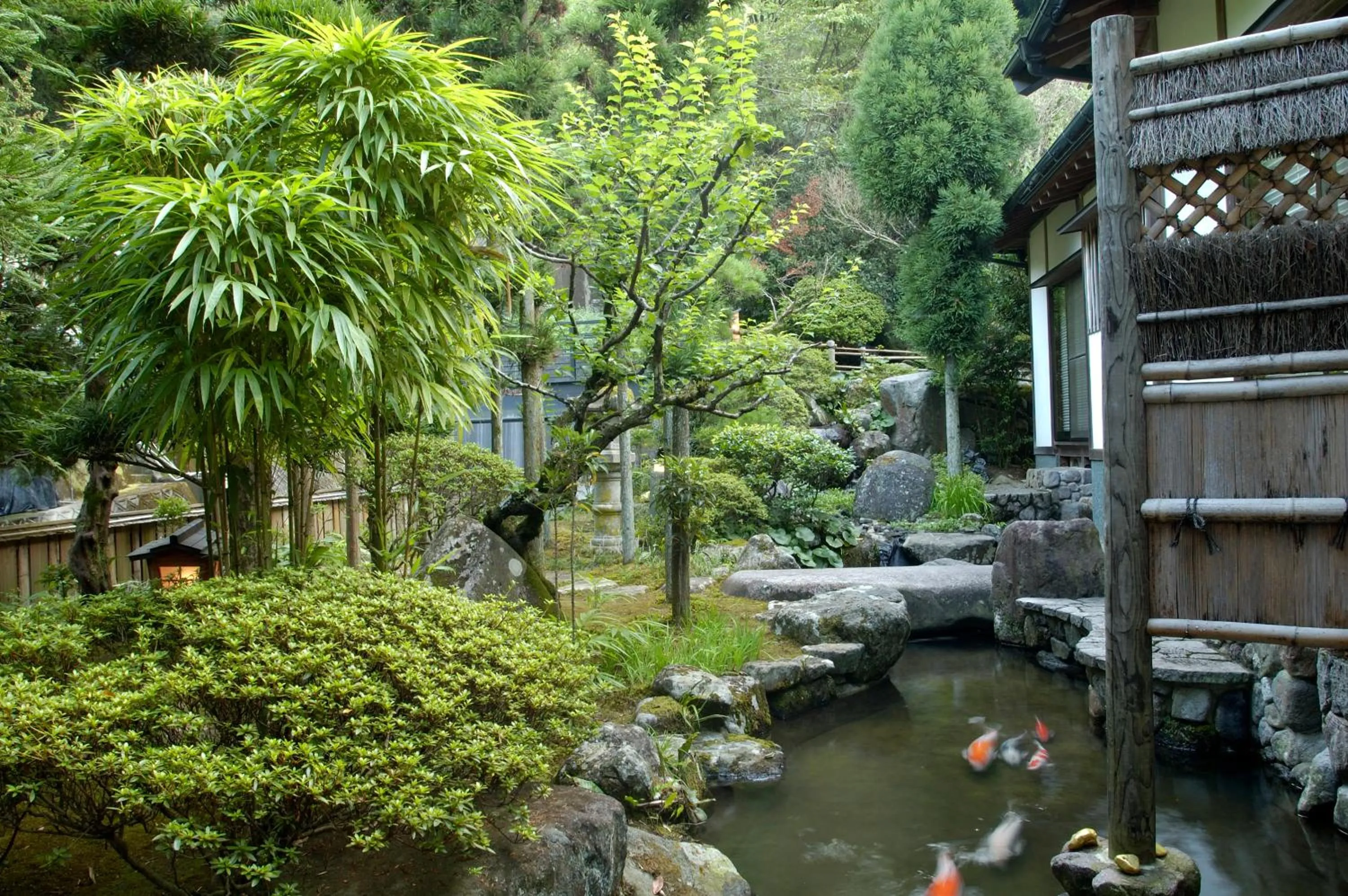 Garden in Beppu Showaen