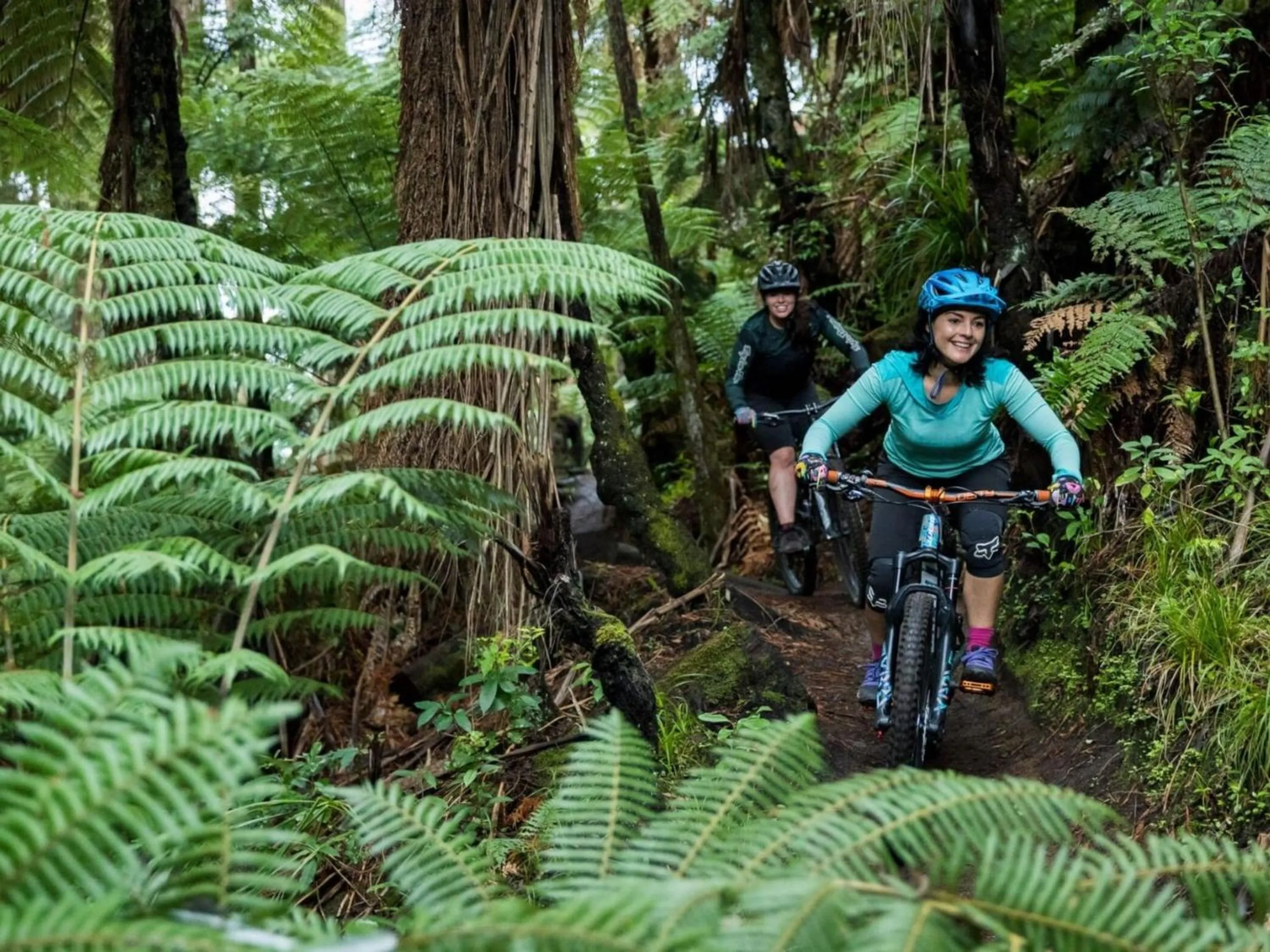 Cycling in Rotorua Thermal Holiday Park