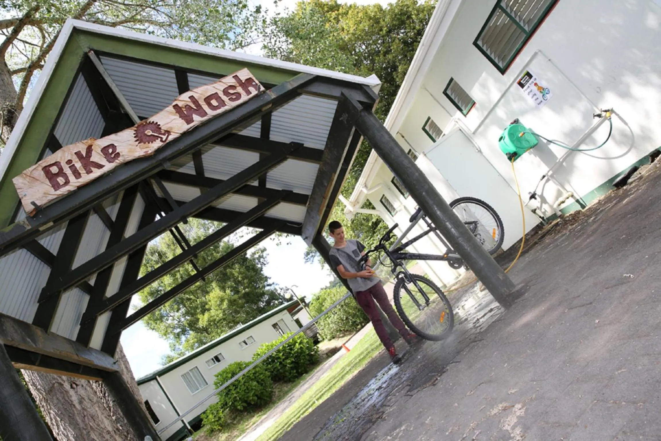 Area and facilities in Rotorua Thermal Holiday Park