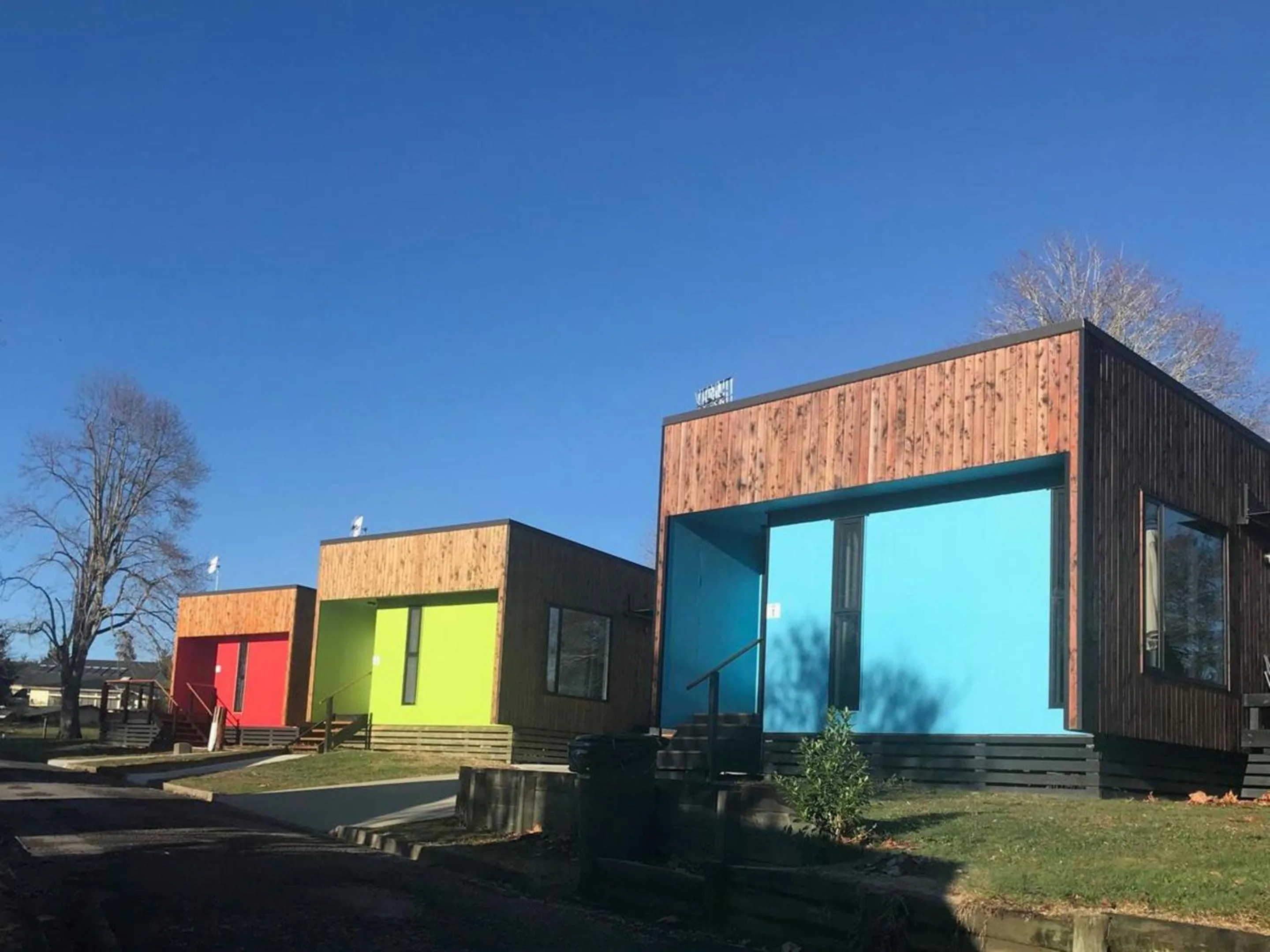 Property building in Rotorua Thermal Holiday Park