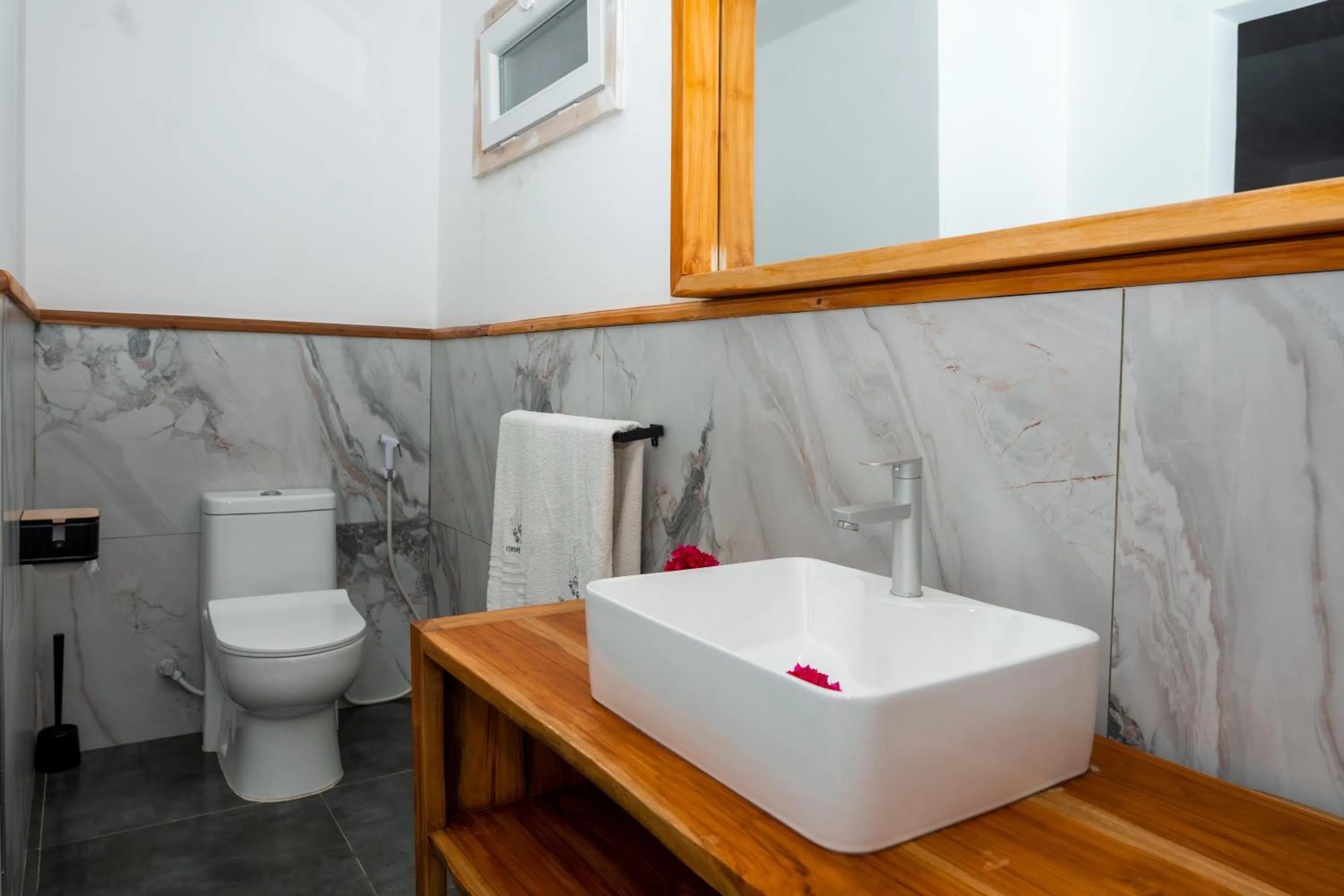 Bathroom in Opera Hotel