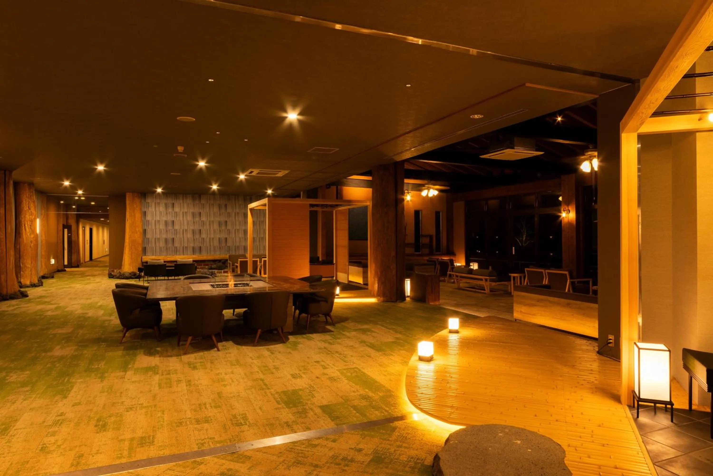 Lobby or reception in Aso Baien Spa Resort