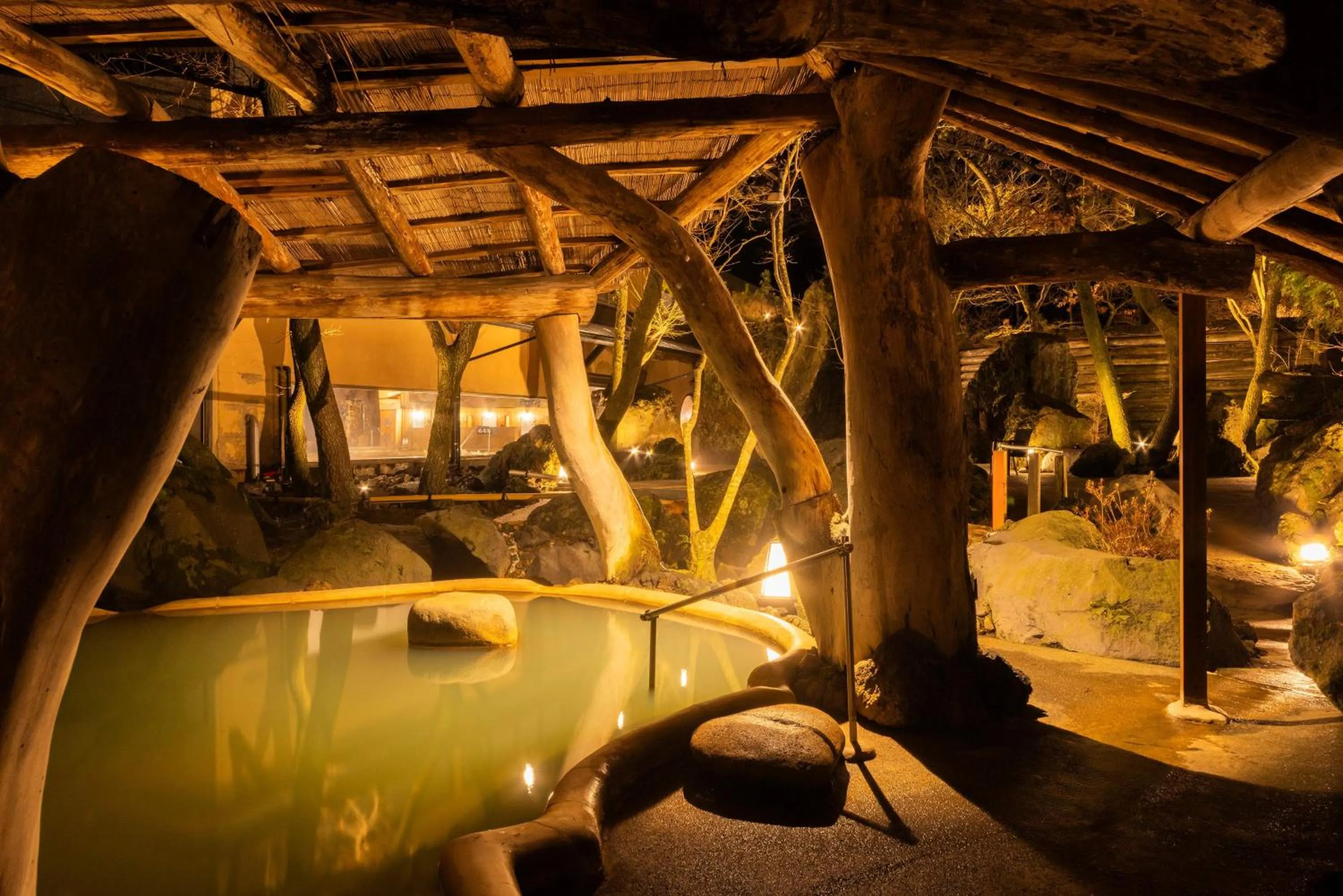 Public Bath in Aso Baien Spa Resort