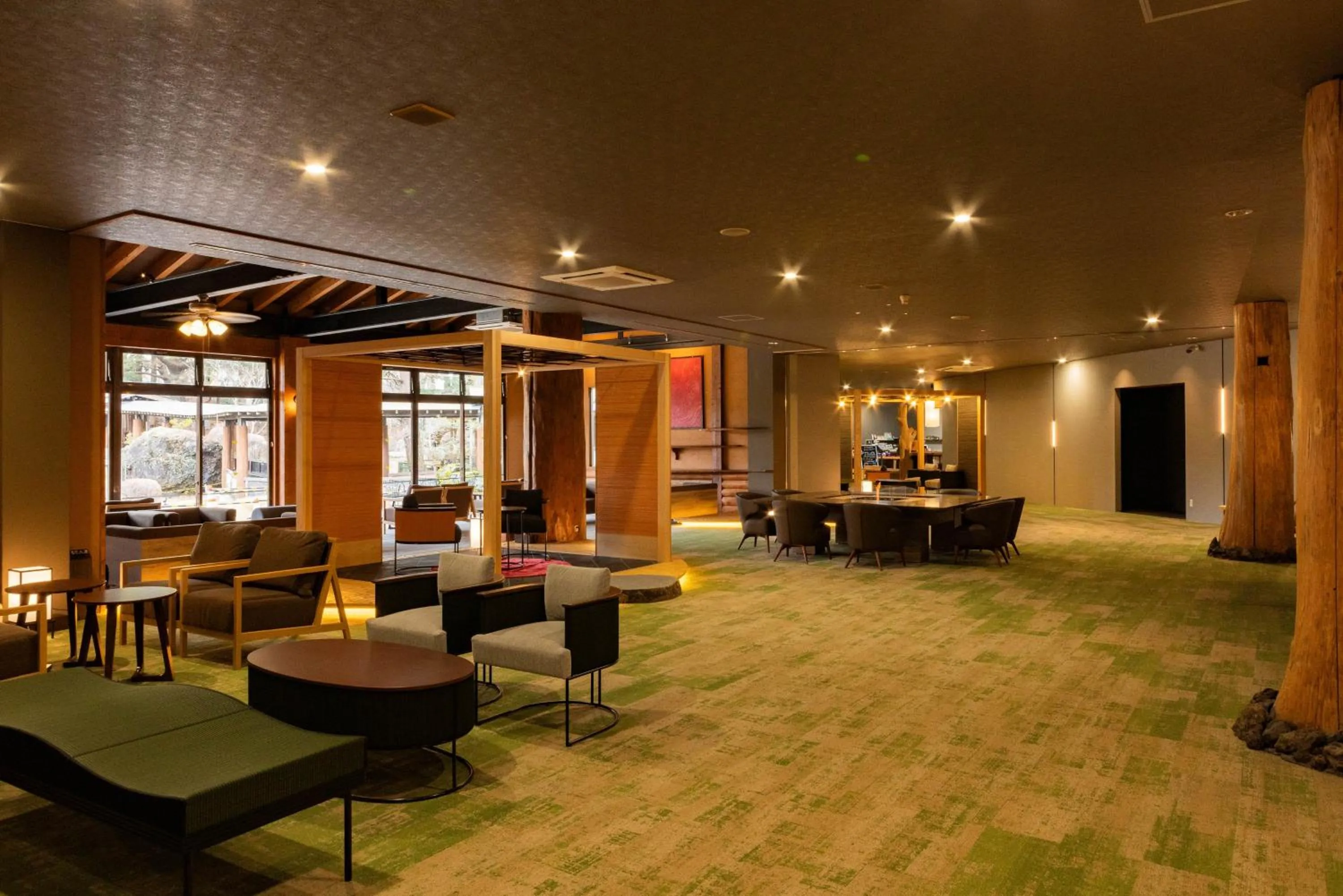Lobby or reception in Aso Baien Spa Resort