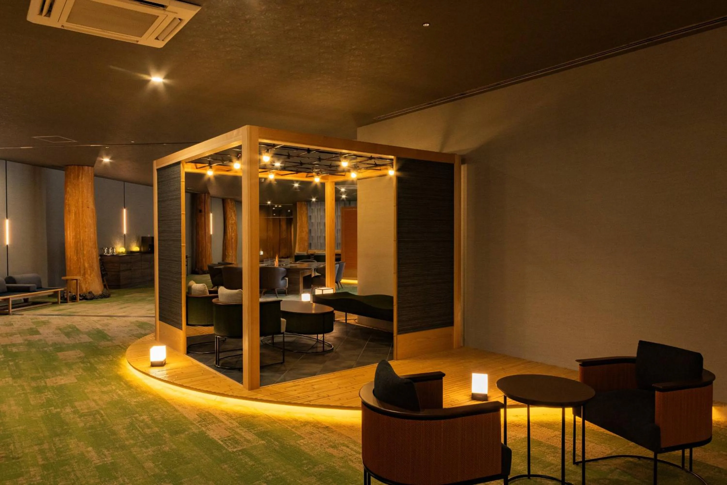 Lobby or reception in Aso Baien Spa Resort