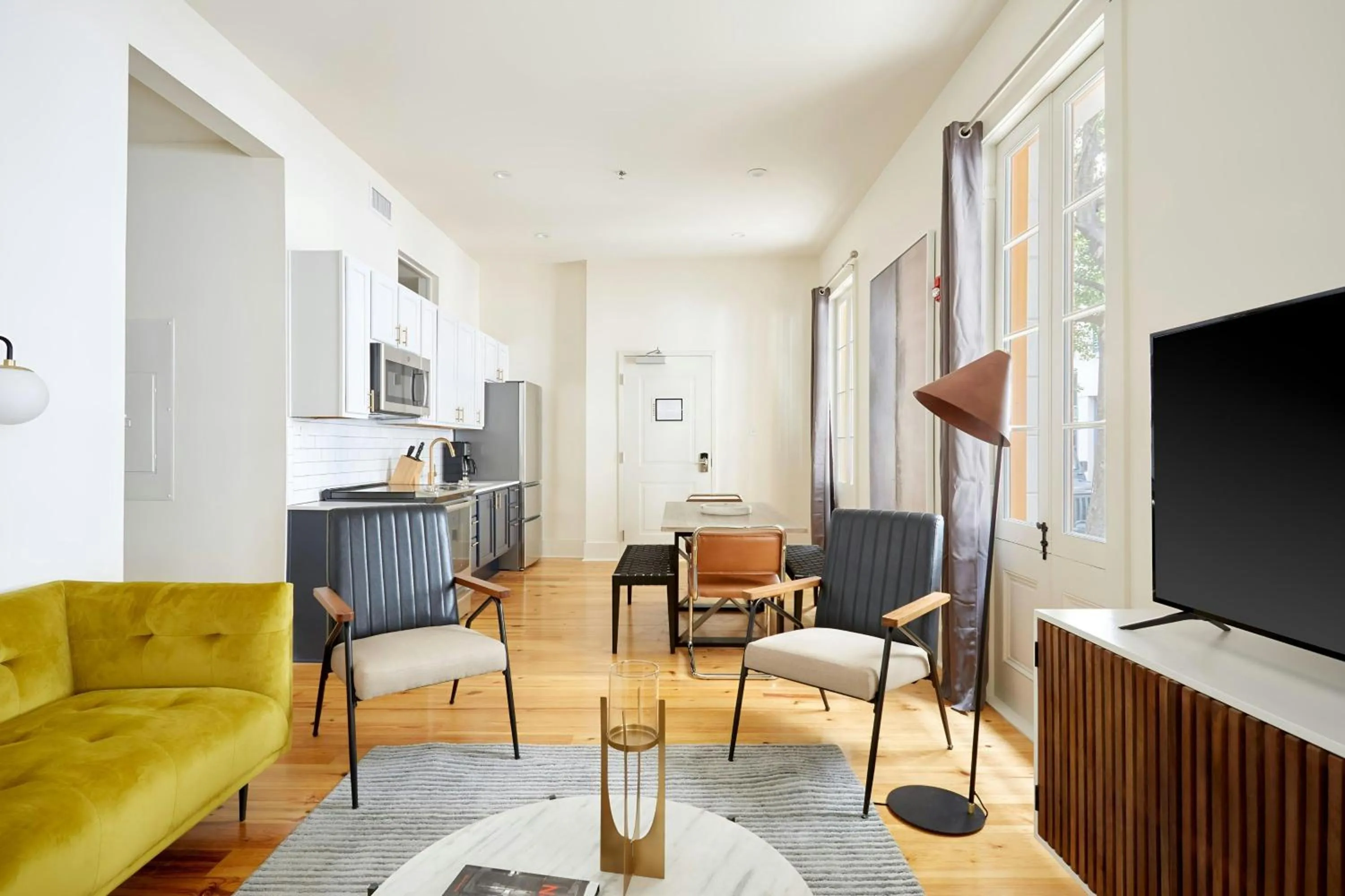 Living room in Sonder by Marriott Bonvoy The Louie Apartments CBD