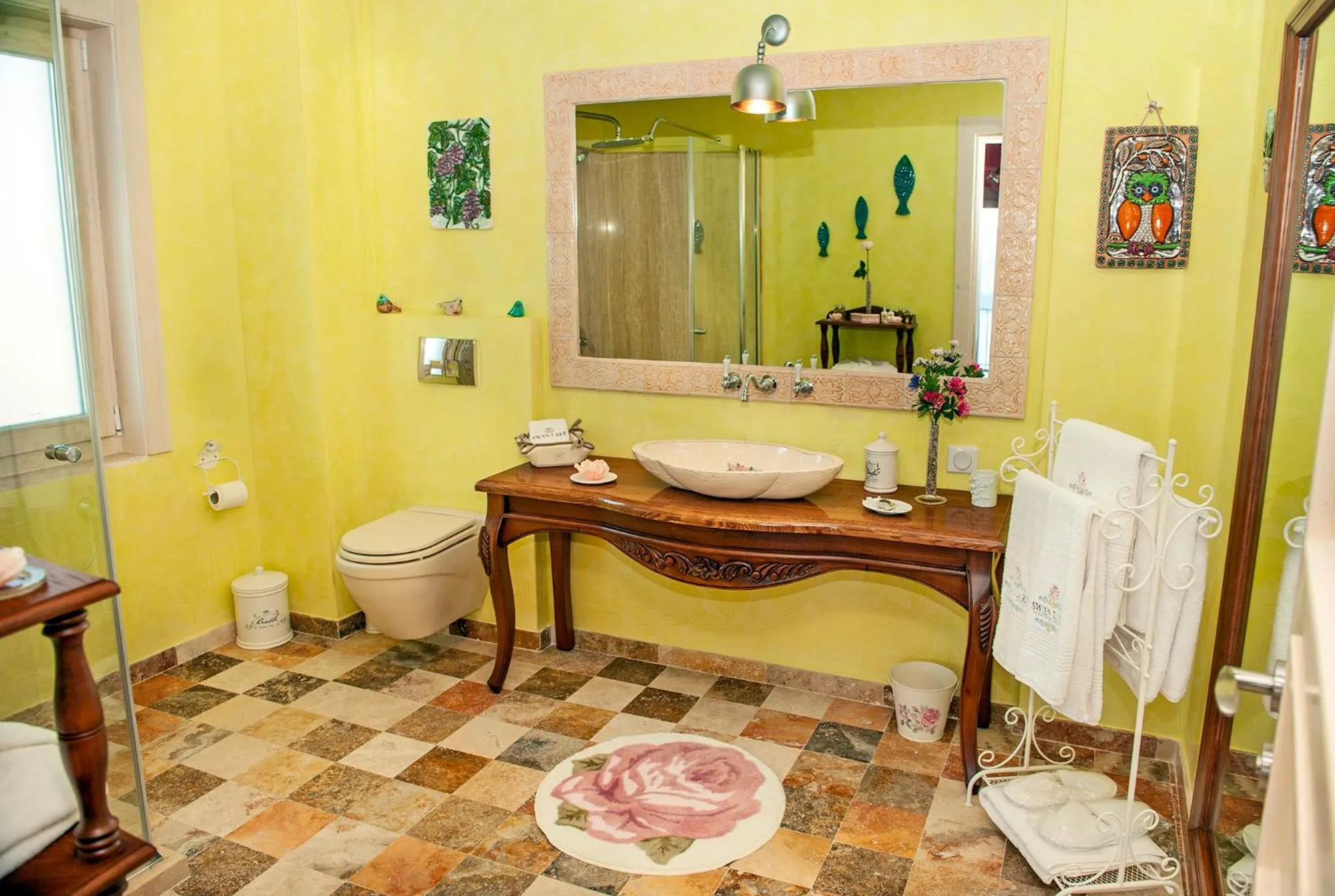 Bathroom in Swan Lake Hotel - Adult Only