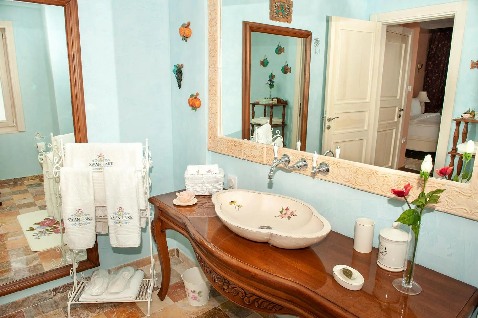 Bathroom in Swan Lake Hotel - Adult Only