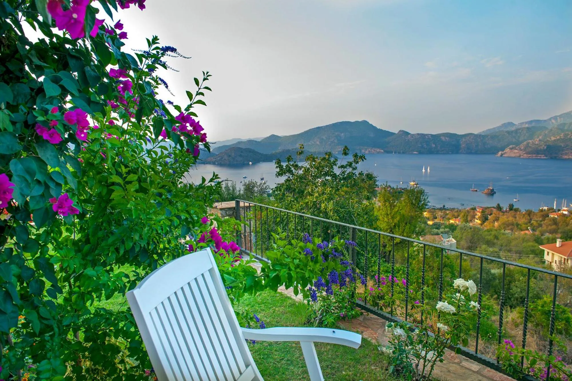 Balcony/Terrace in Swan Lake Hotel - Adult Only