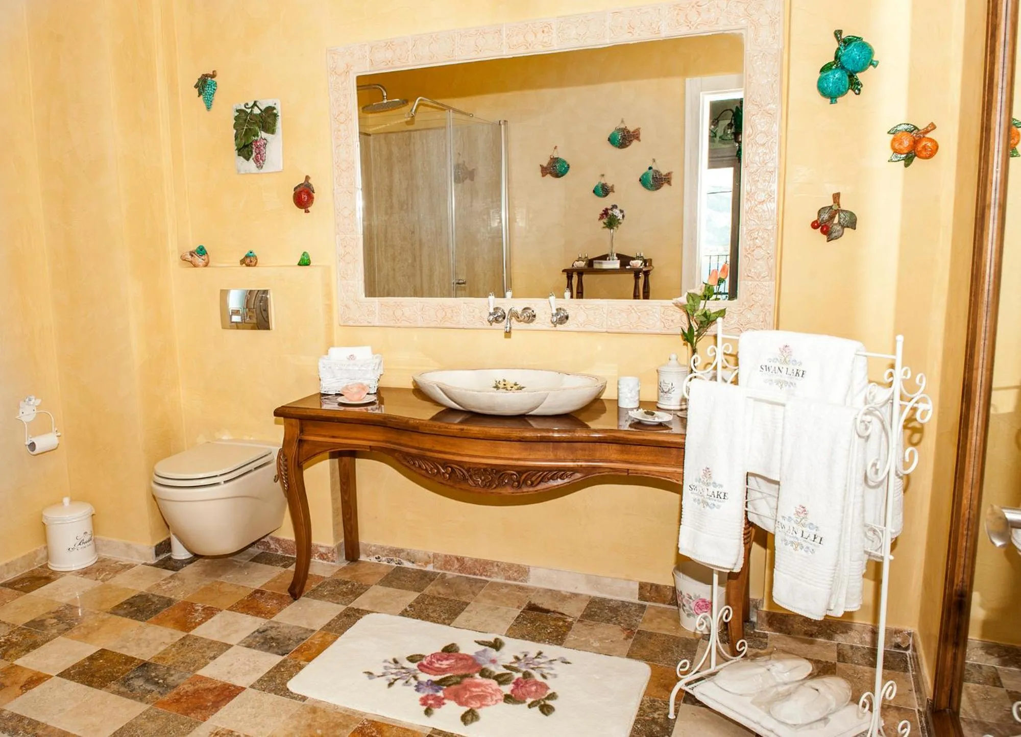 Bathroom in Swan Lake Hotel - Adult Only