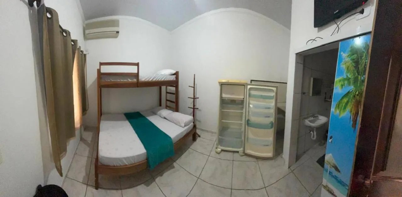 Bed in Recanto Pousada JU&JU com piscina COMPARTILHADA