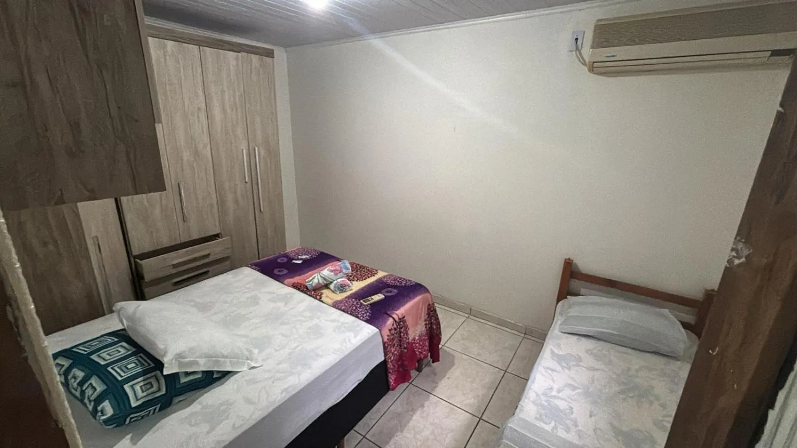 Bed in Recanto Pousada JU&JU com piscina COMPARTILHADA