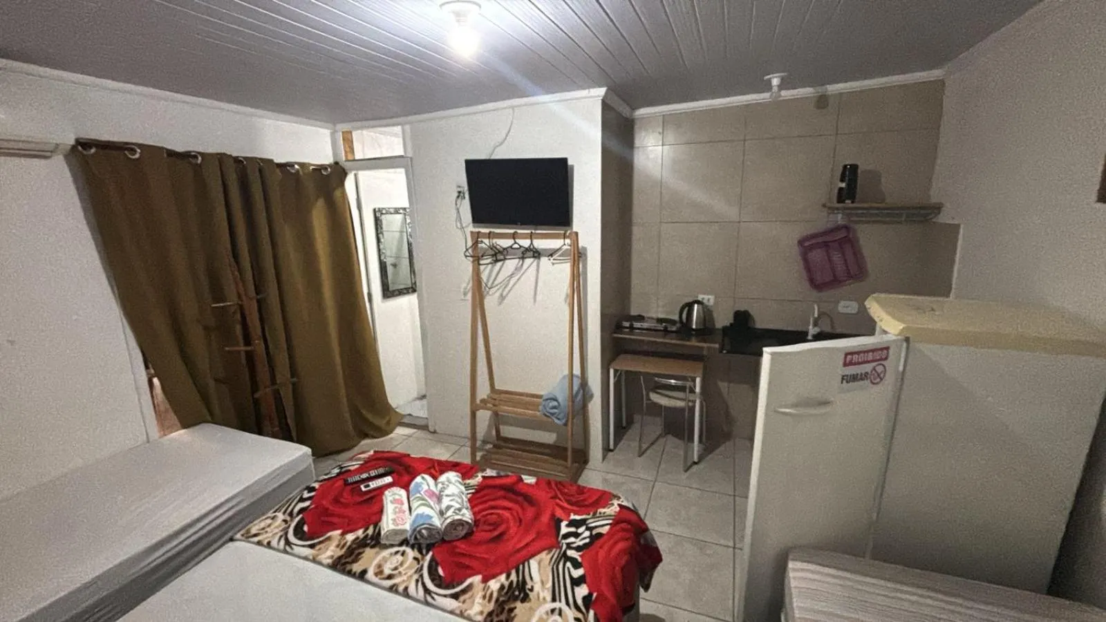 Bed in Recanto Pousada JU&JU com piscina COMPARTILHADA