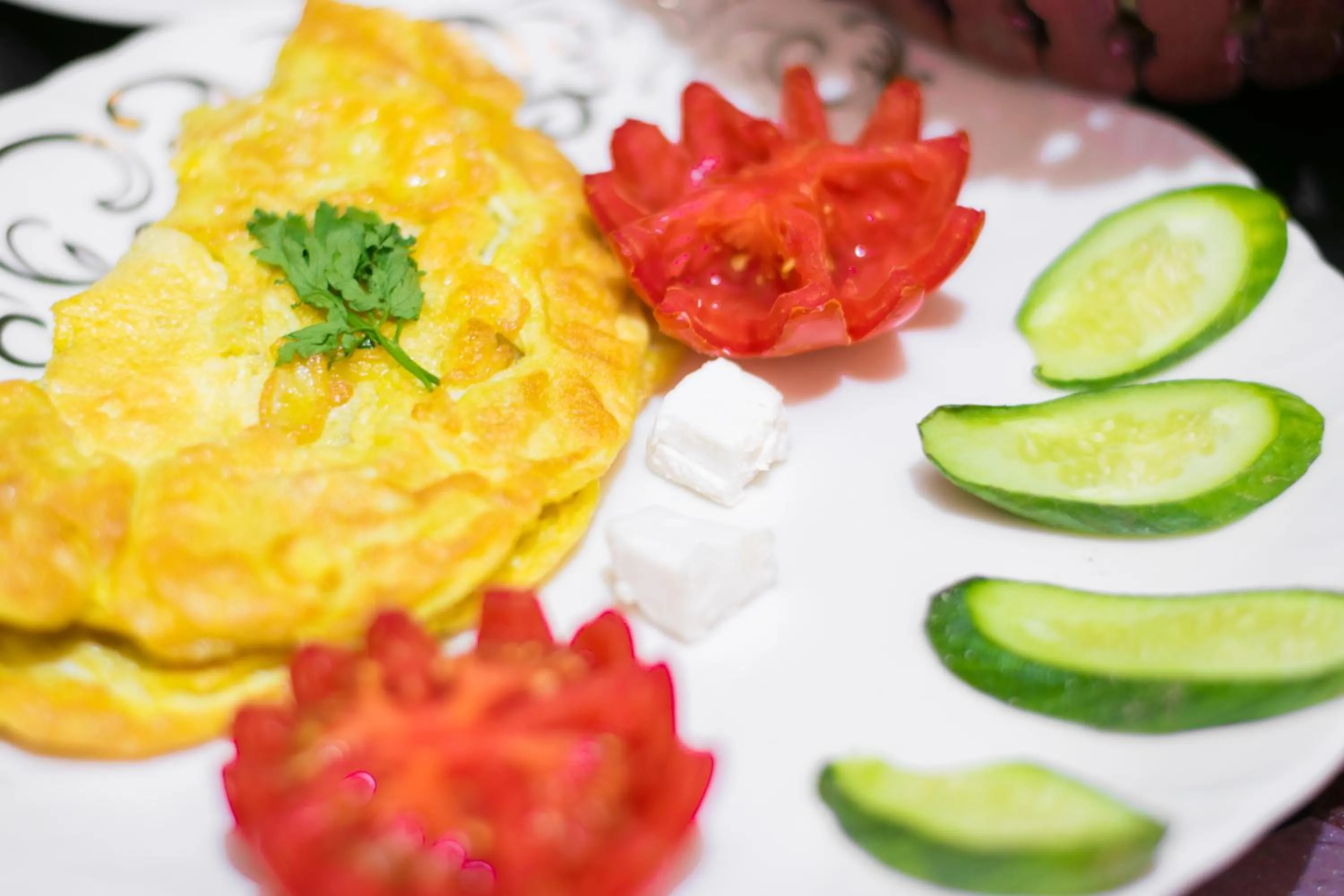 Breakfast in Golden Palace Hotel
