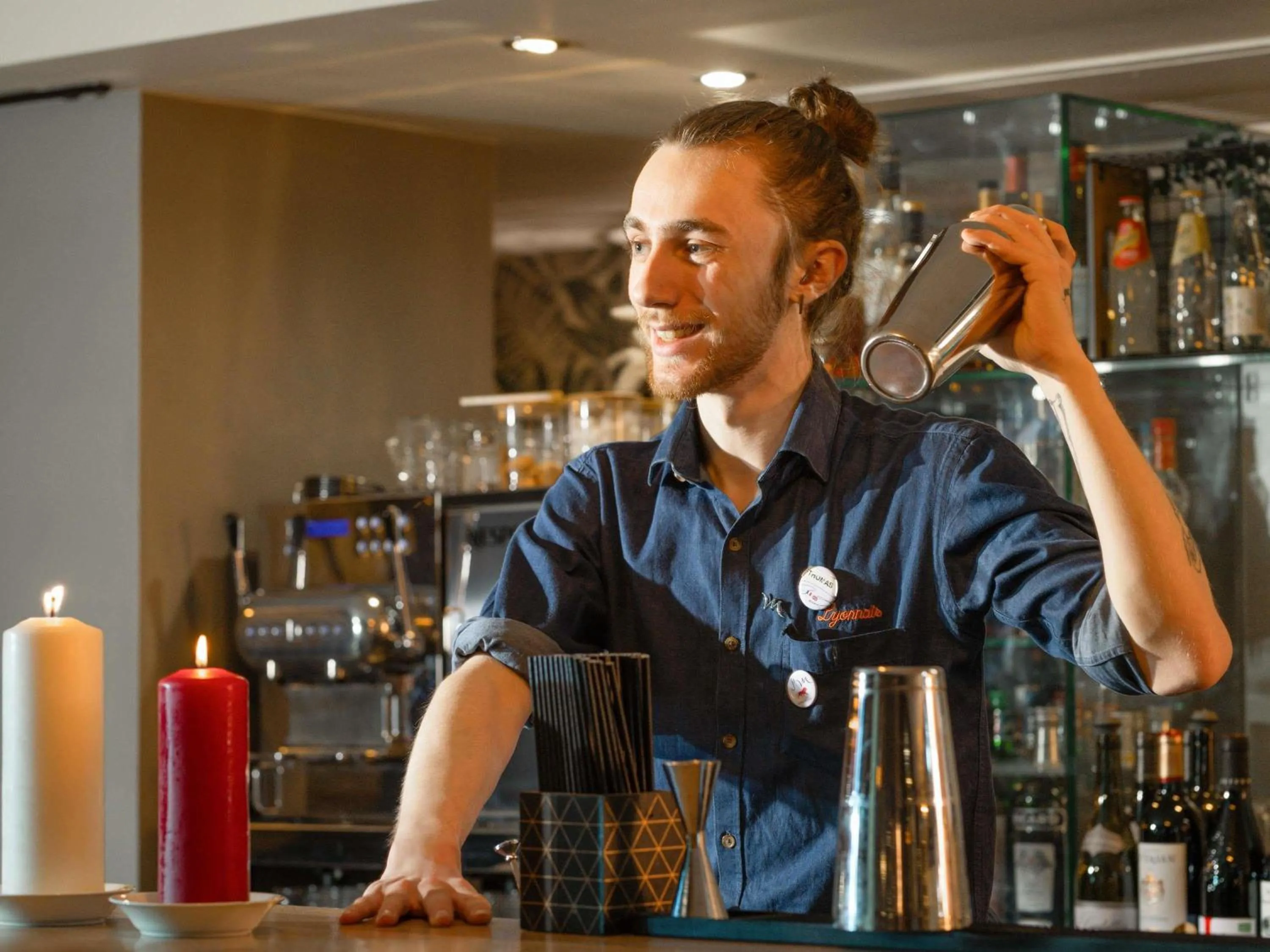 Lounge or bar in Mercure Lyon Centre Plaza République