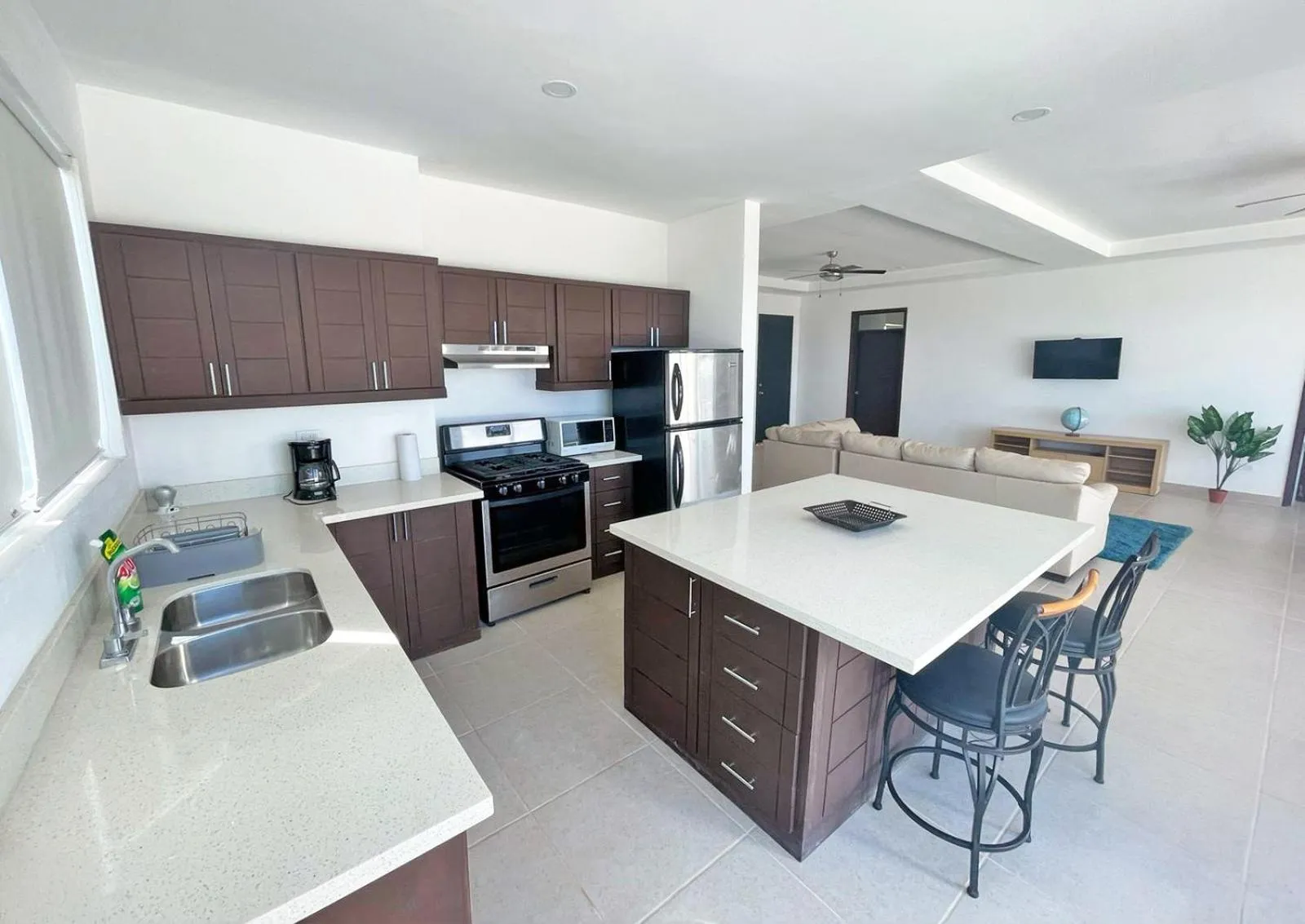 Kitchen or kitchenette in Surf Ranch Resort - Popoyo